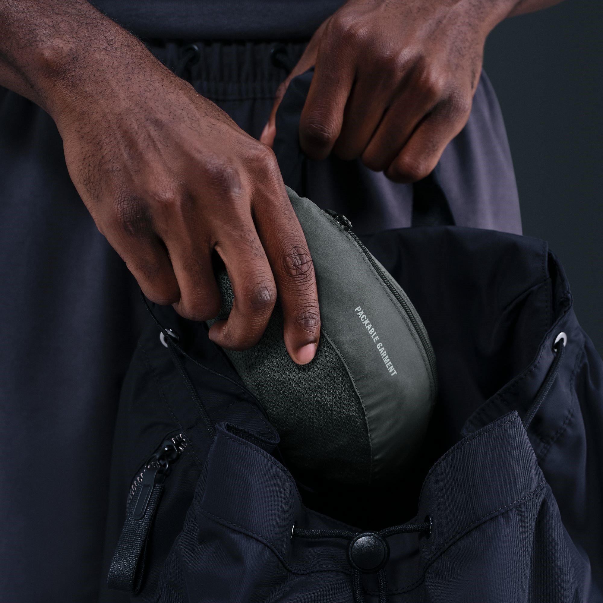 Grey/Black - Nike - City Run Jacket Mens - 16