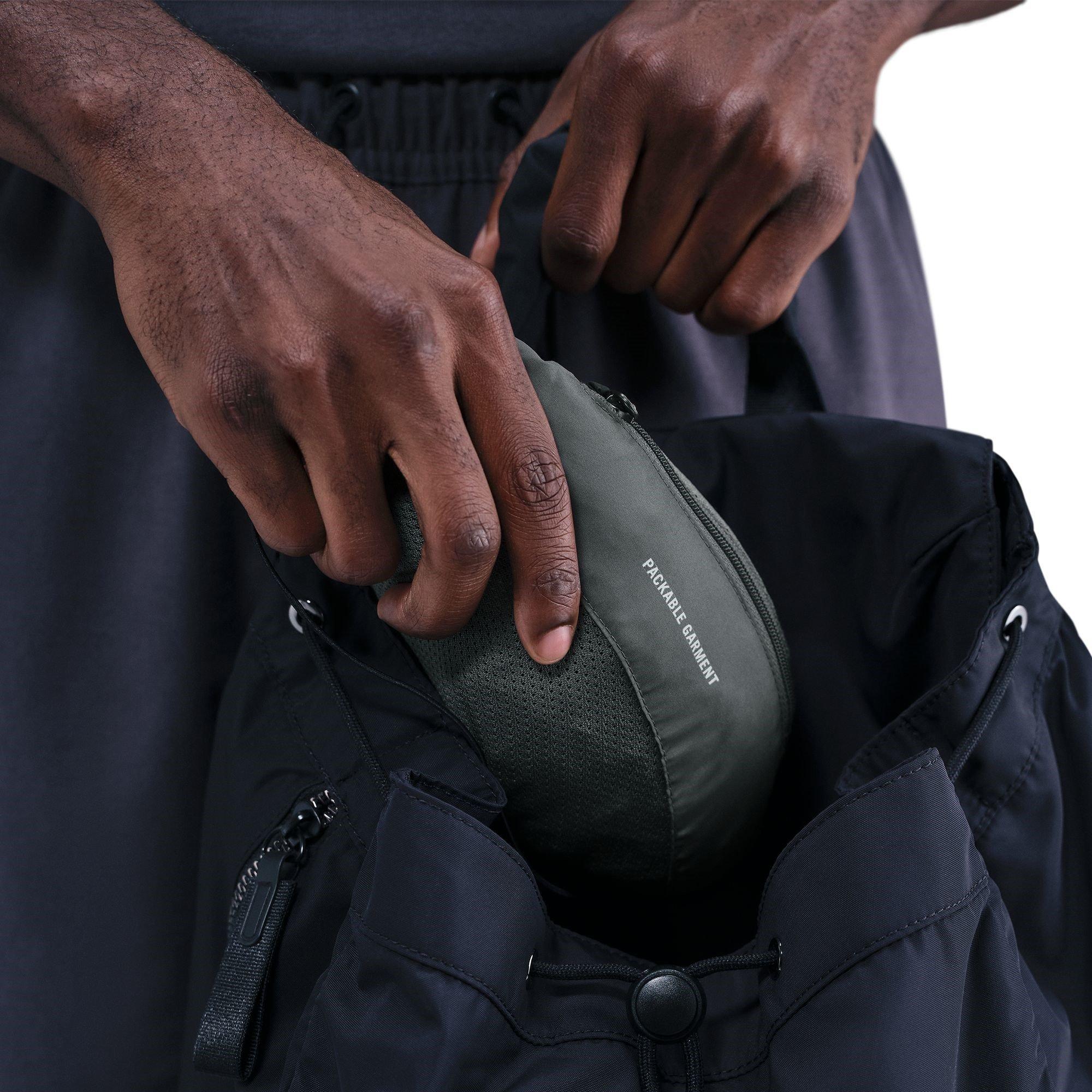 Grey/Black - Nike - City Run Jacket Mens - 10