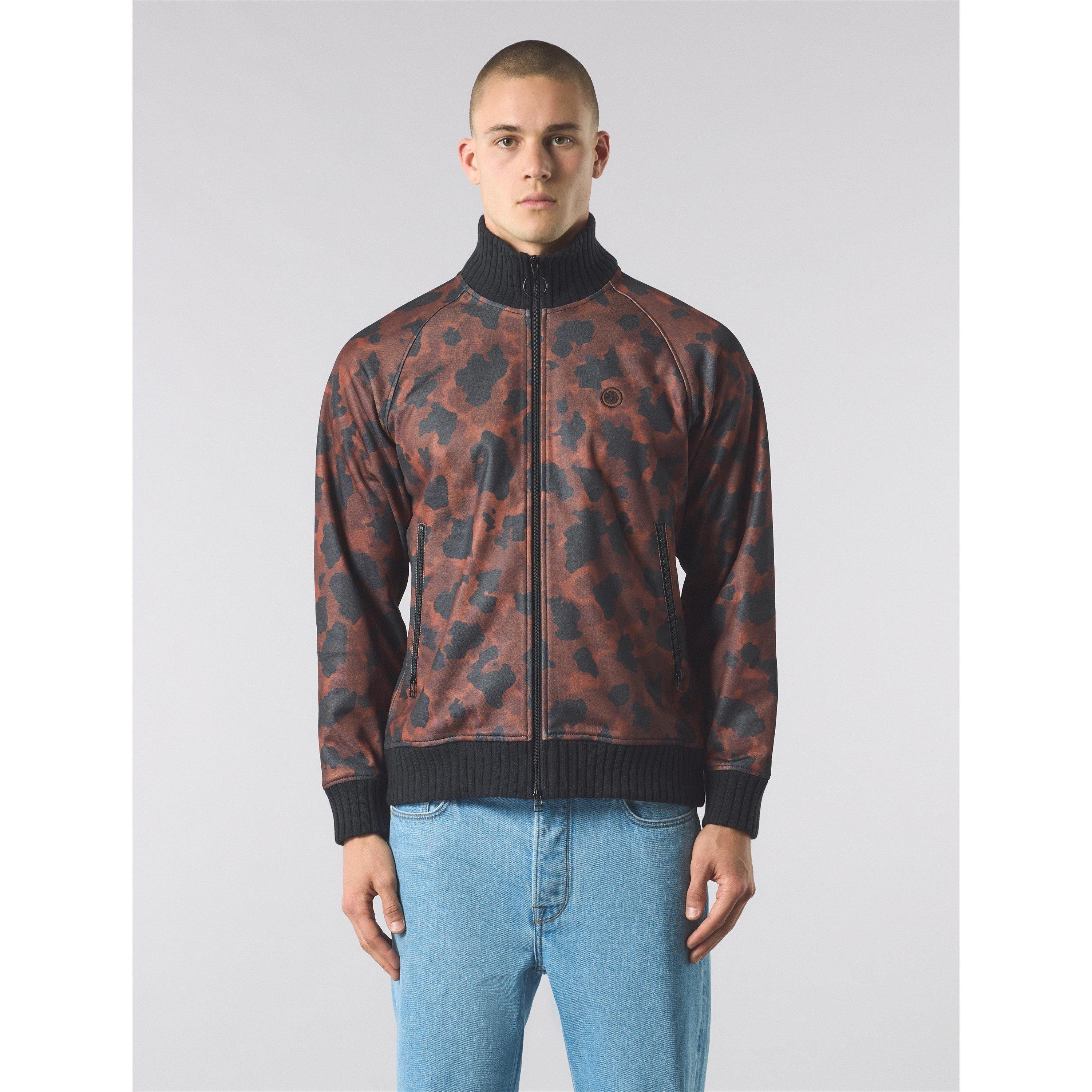 Brun - Pretty Green - Men's Brindle Tracksuit Top - 2