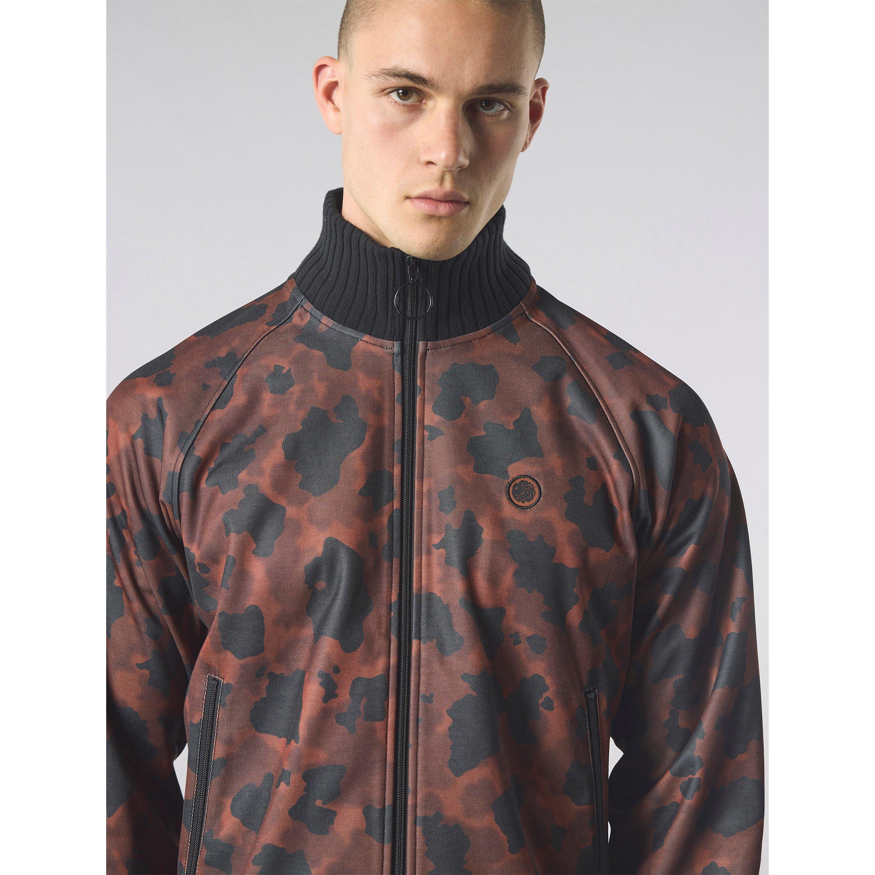 Brun - Pretty Green - Men's Brindle Tracksuit Top - 4