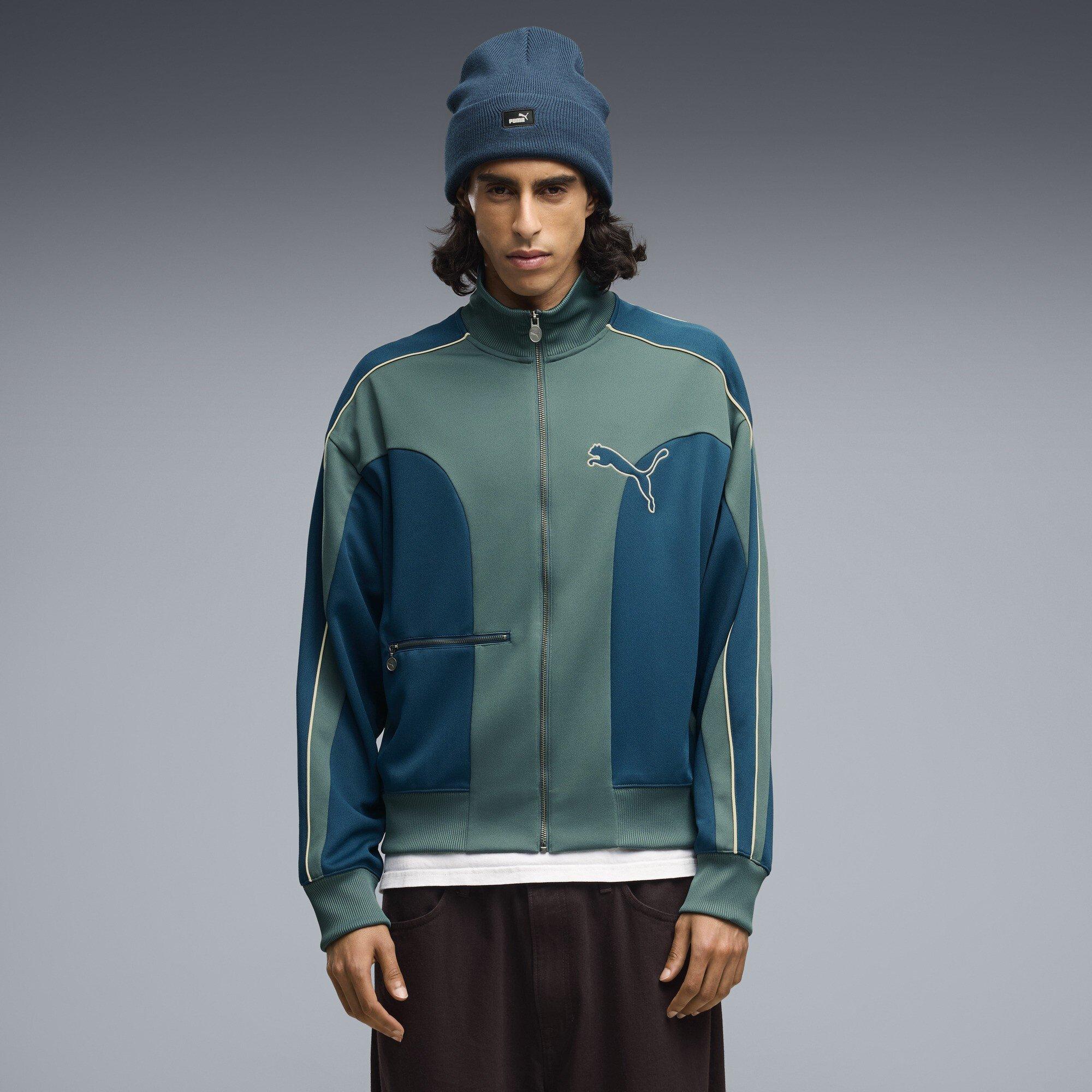 M.Petrol/Herb - Puma - Puma T7 Track Jkt Sn71 - 3