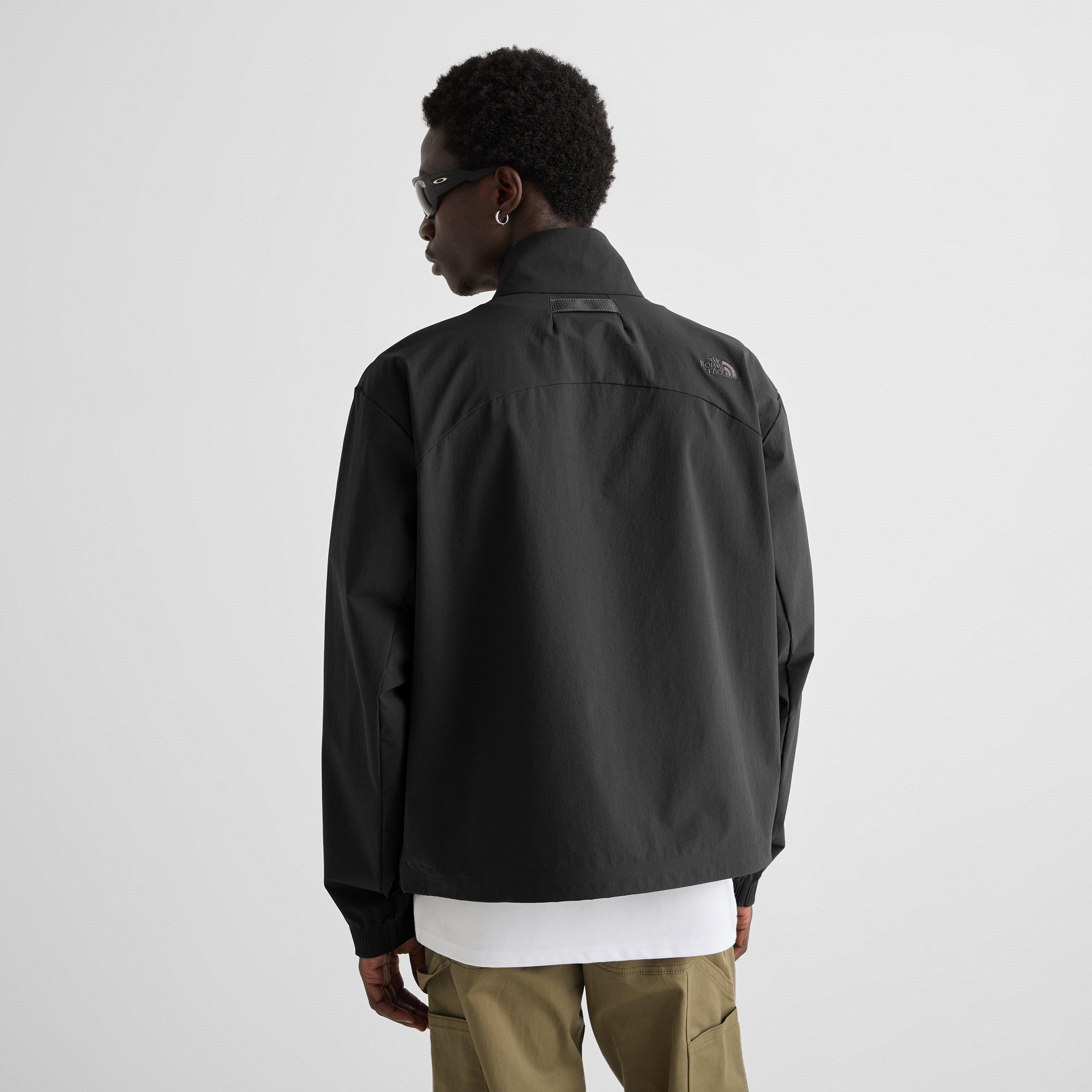 TNF Black - The North Face - Men's Black Box Tech Funnel-Neck Tracksuit Top - 4