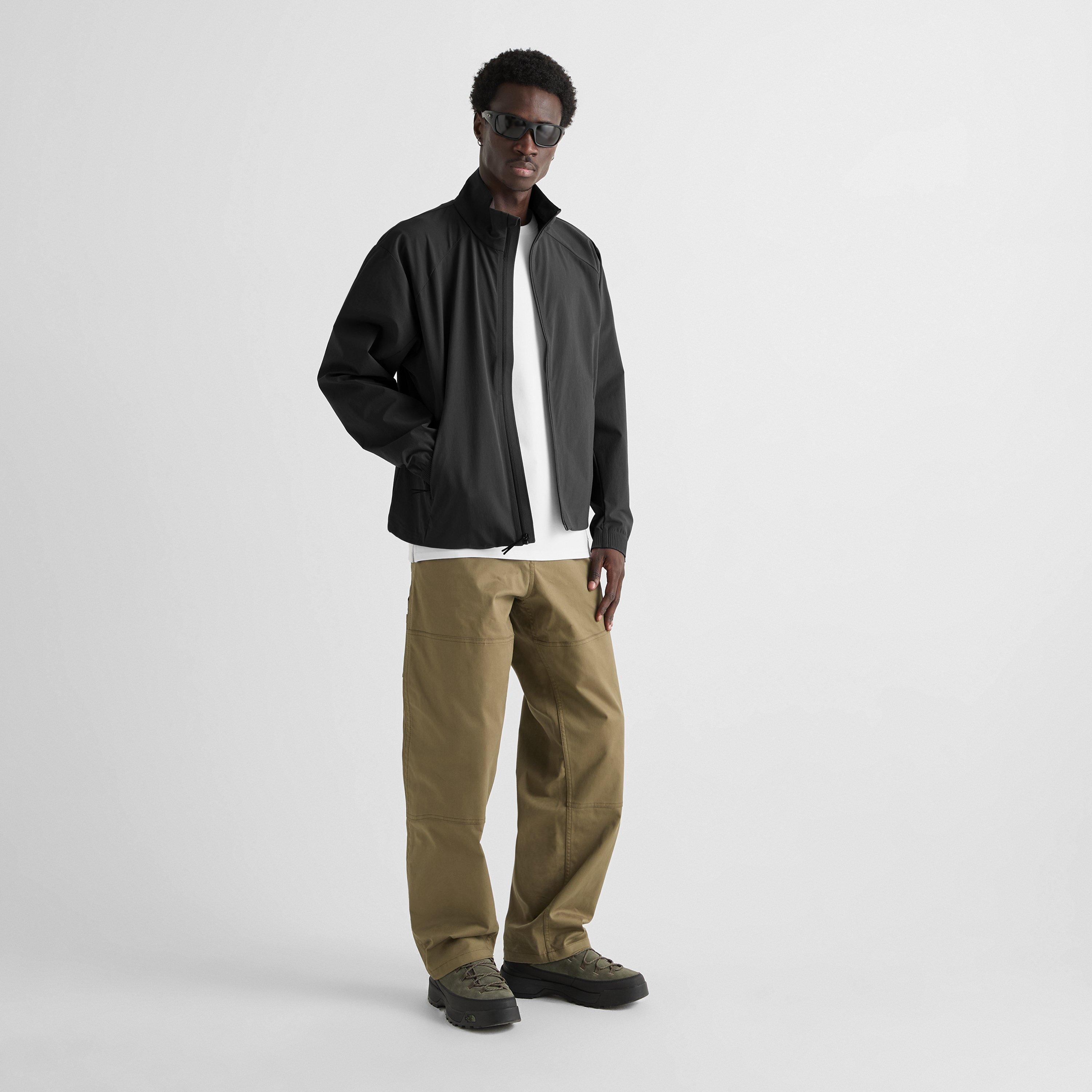 TNF Black - The North Face - Men's Black Box Tech Funnel-Neck Tracksuit Top - 6
