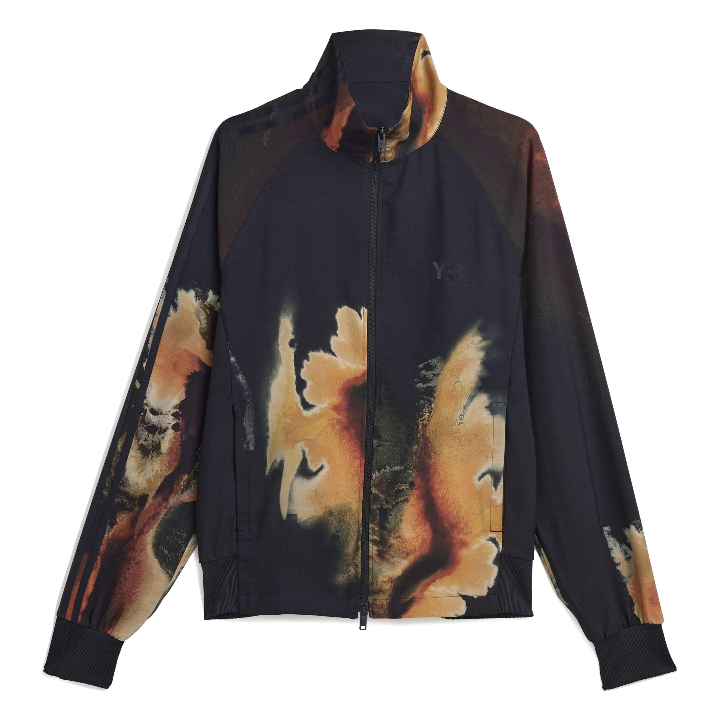 Black/Multi - Y3 - Printed Track Top - 1
