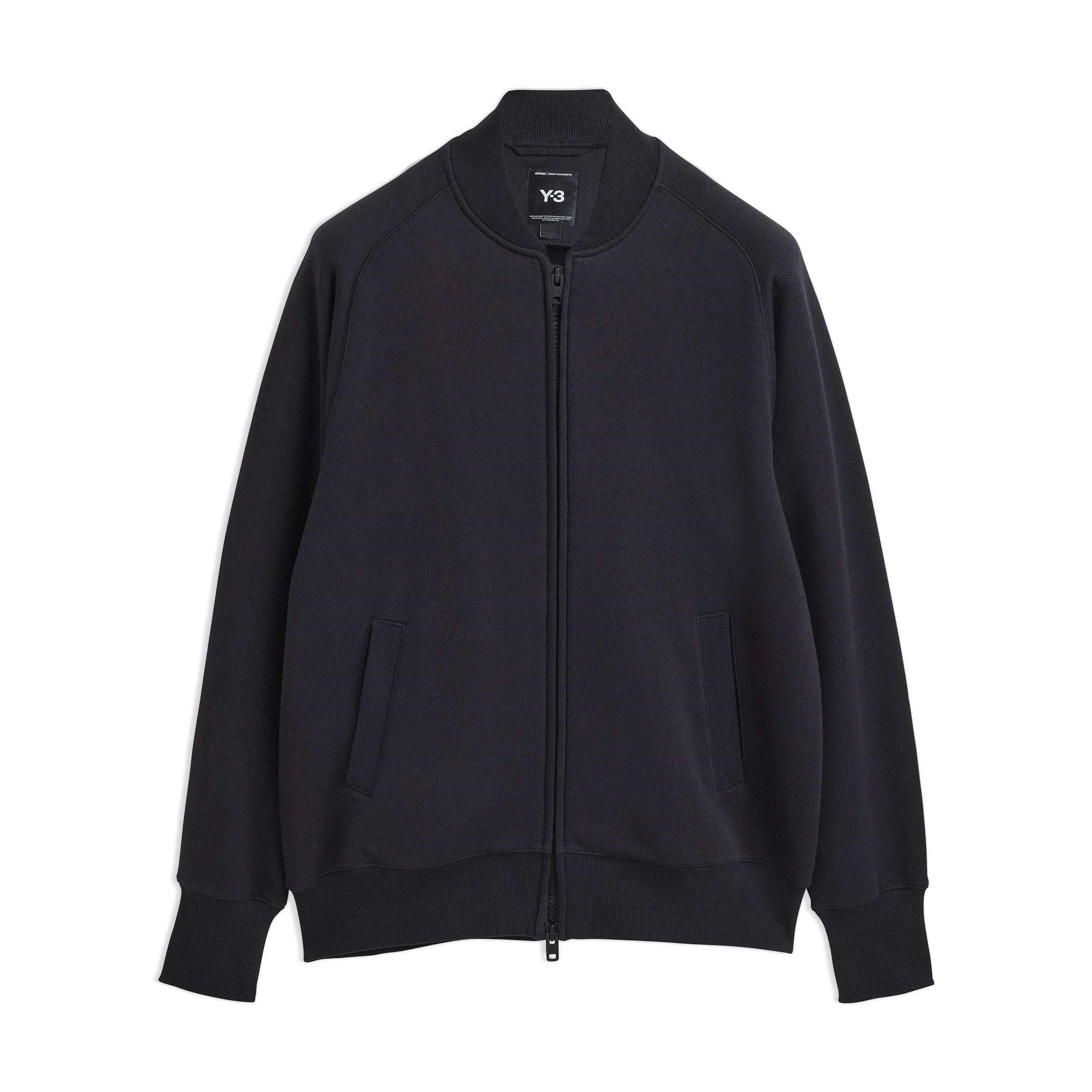 Y3 Men's Gfx Moisture Wicking Athletic Fit Tracksuit Top - Black - Large