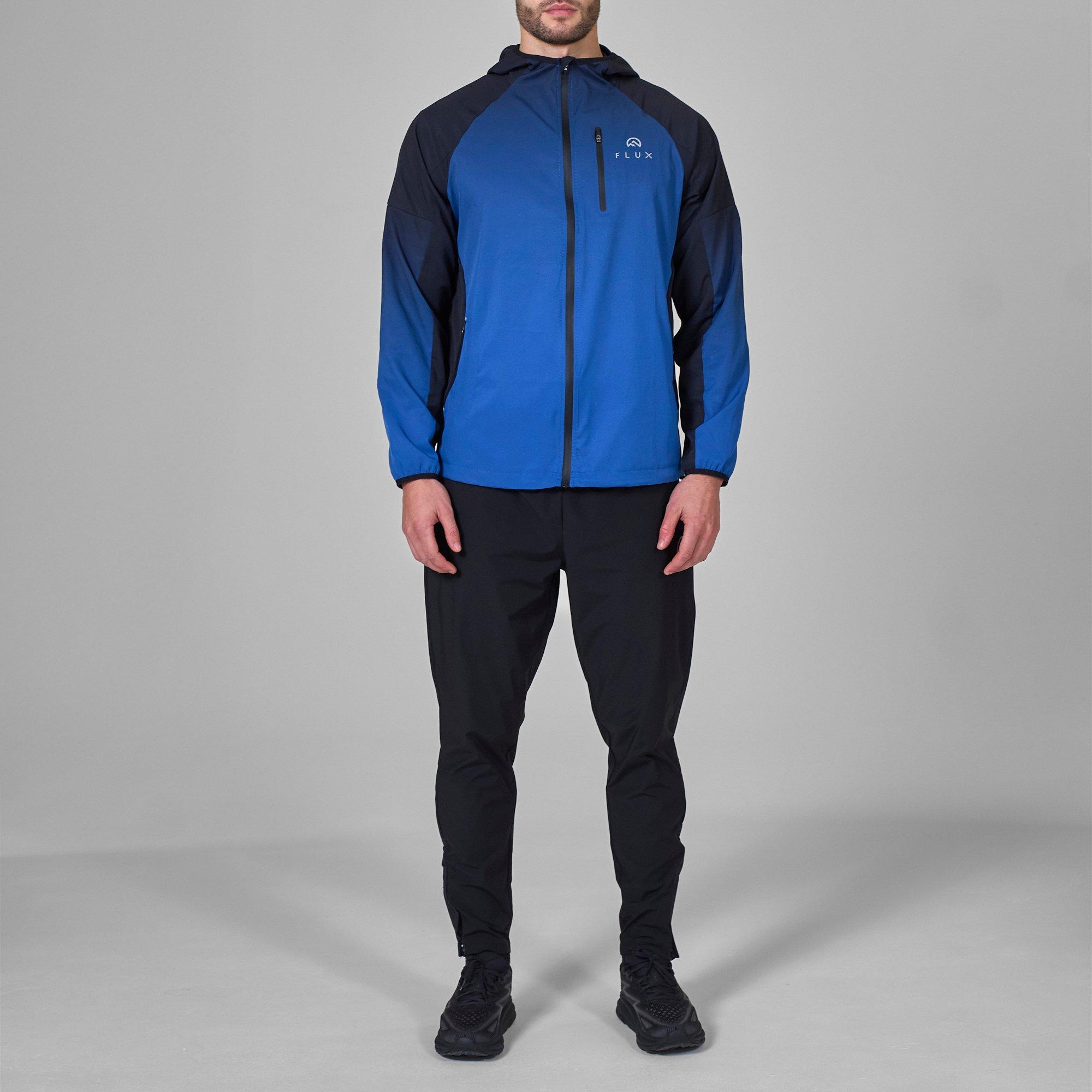 Negro/Cobalto - Flux Active - Gradient Jacket Mens - 4