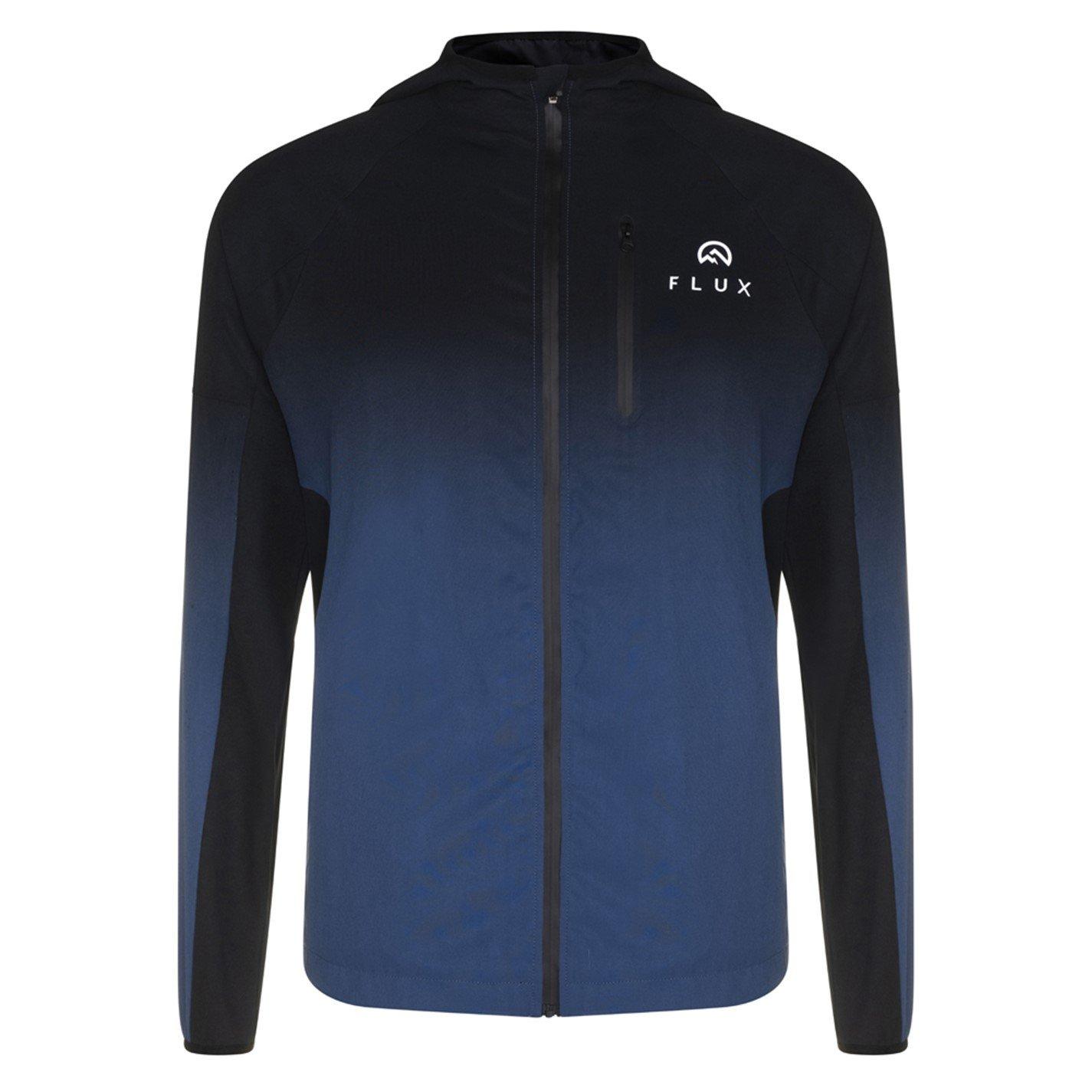 Negro/Cobalto - Flux Active - Gradient Jacket Mens - 8