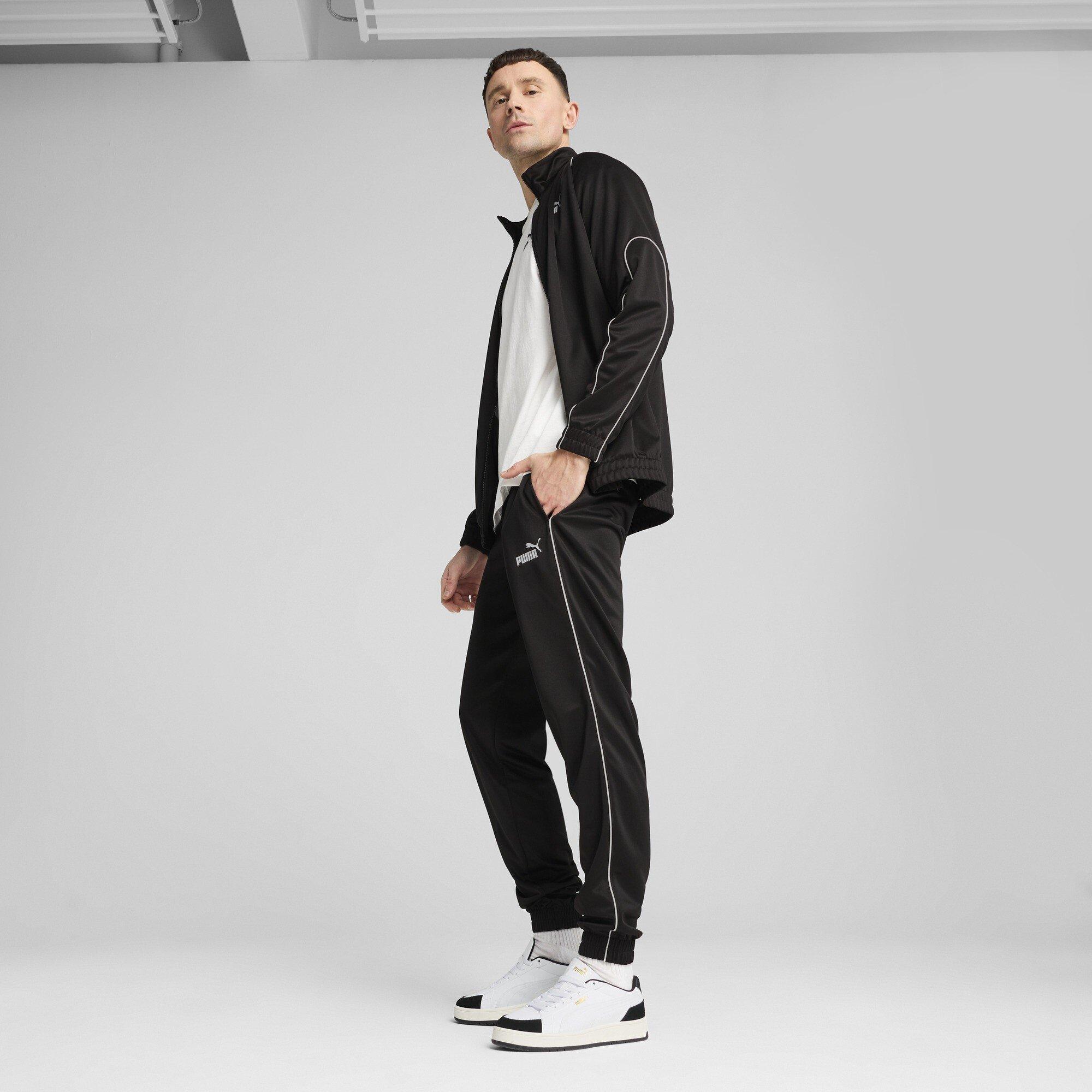 Puma Black - Puma - Men's Sport Tracksuit Top - 7