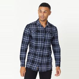 Bench Mens Check Print Shirt