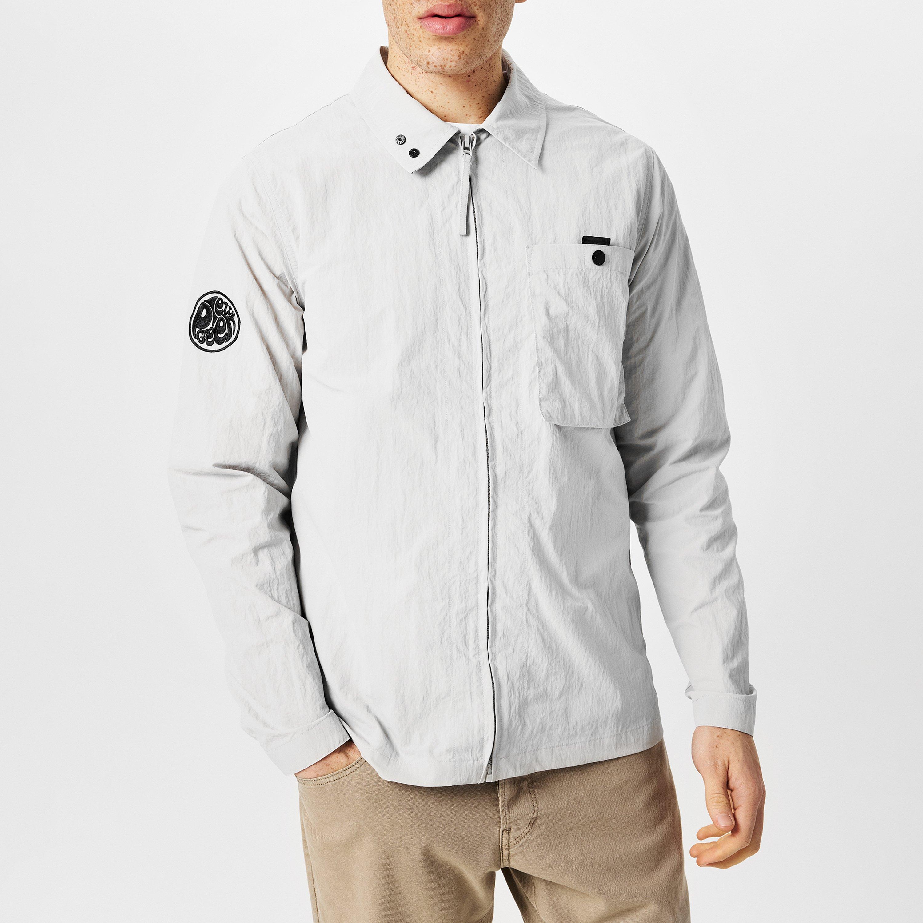 Gris claro - Pretty Green - Heaton Overshirt - 3