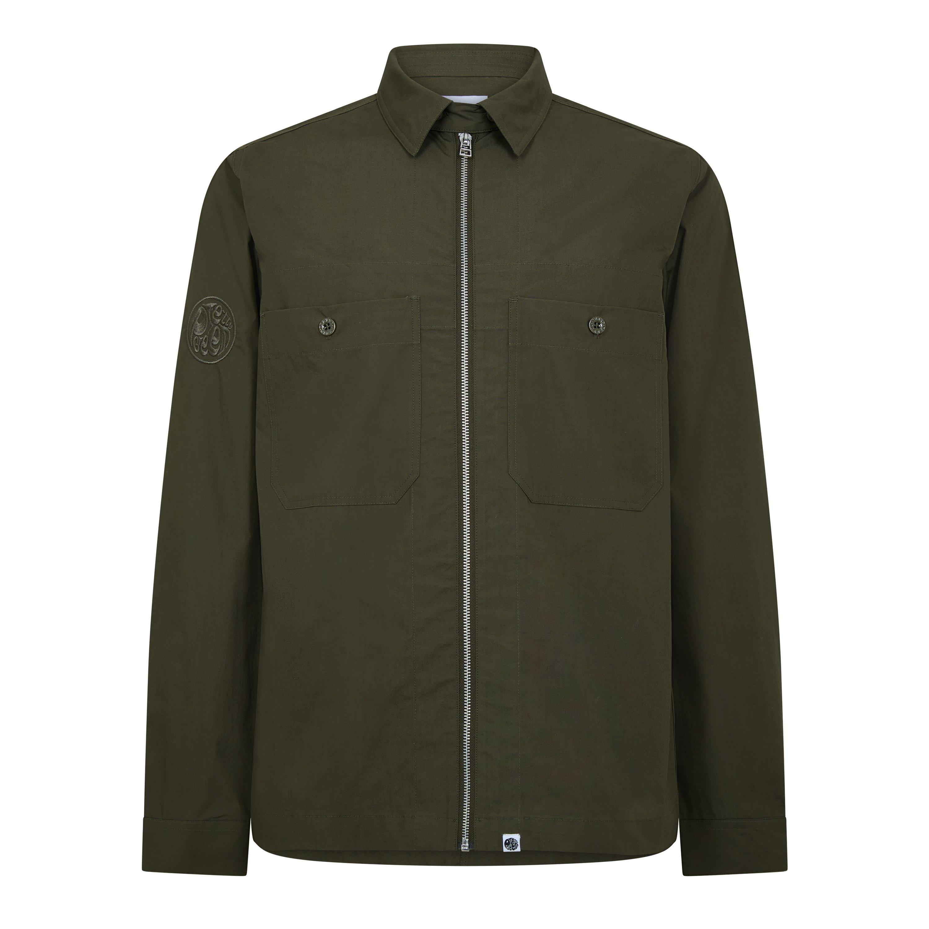 Pretty Green Men's Boston Tailored Fit Overshirt