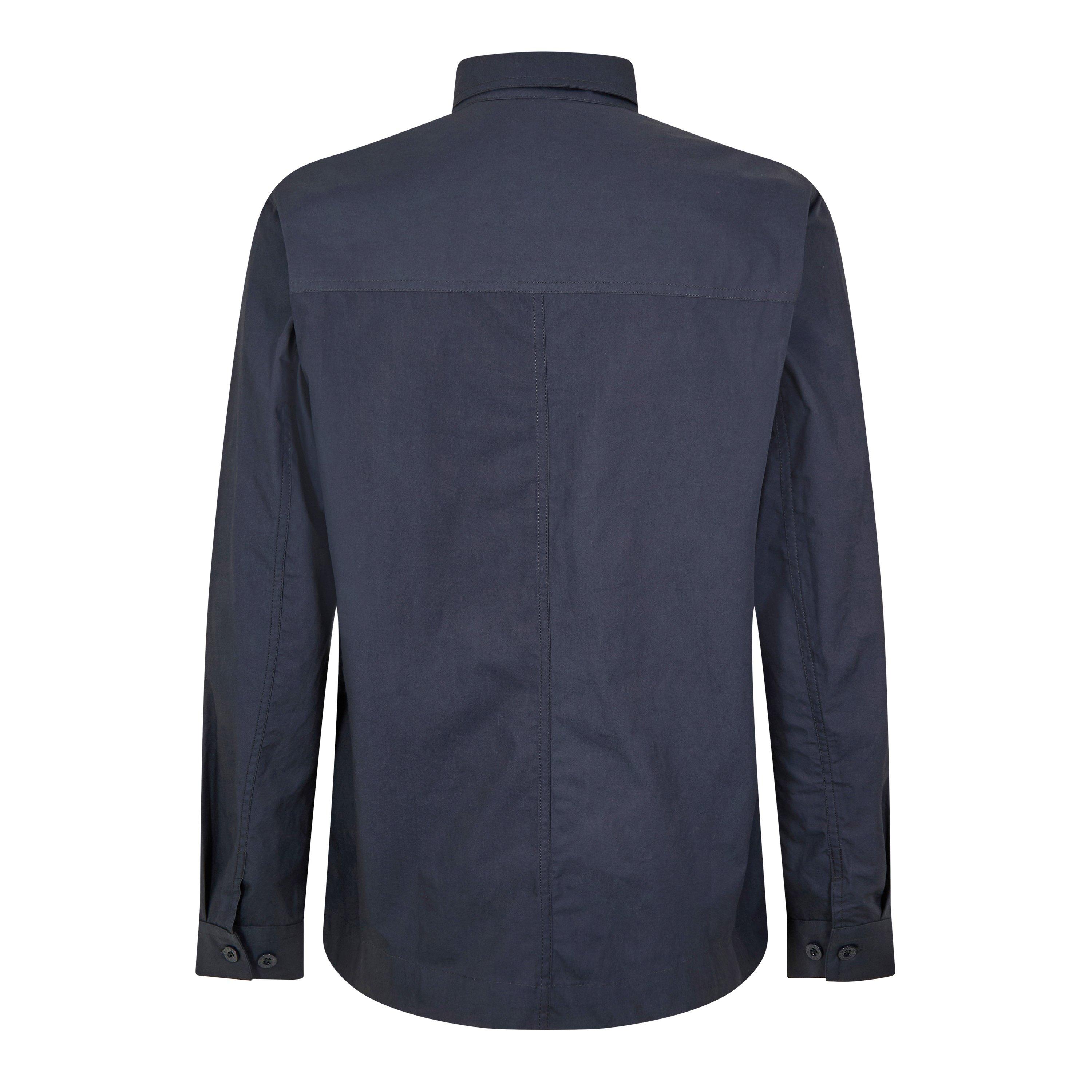 Marineblauw - Pretty Green - Men's Boston Tailored Fit Overshirt - 2