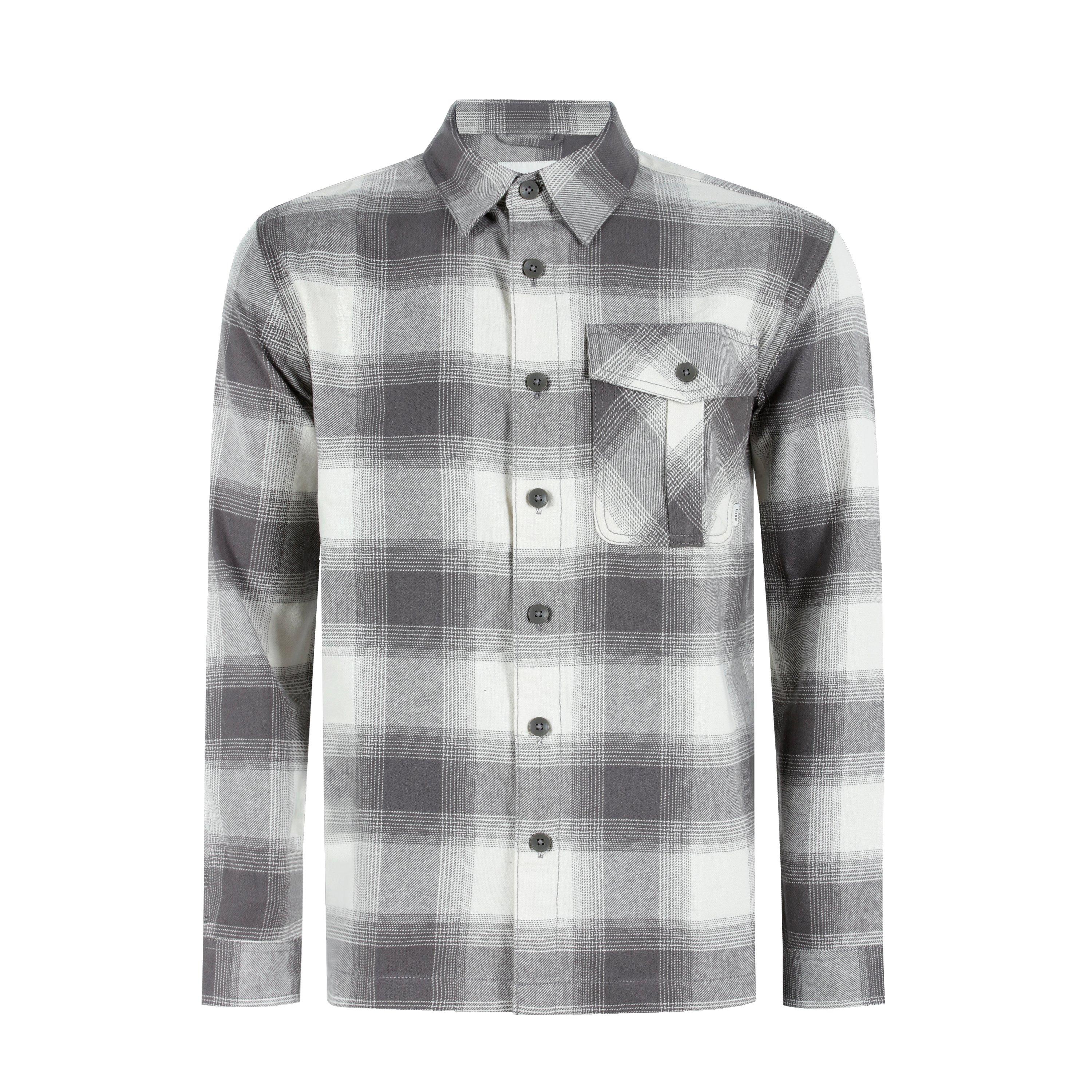 Xadrez cinza - Firetrap - Check Shirt Mens - 5