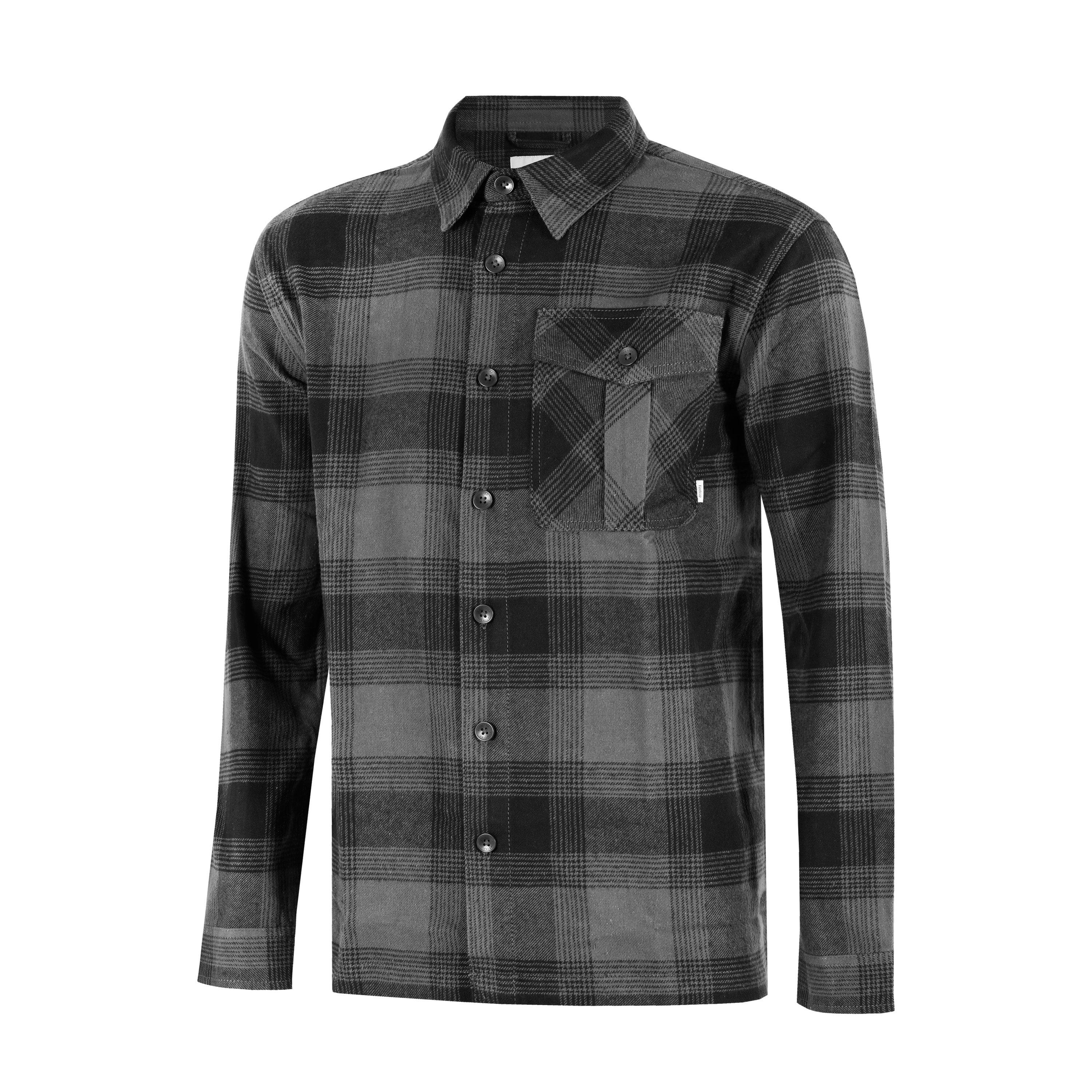 Schwarz kariert - Firetrap - Check Shirt Mens - 7