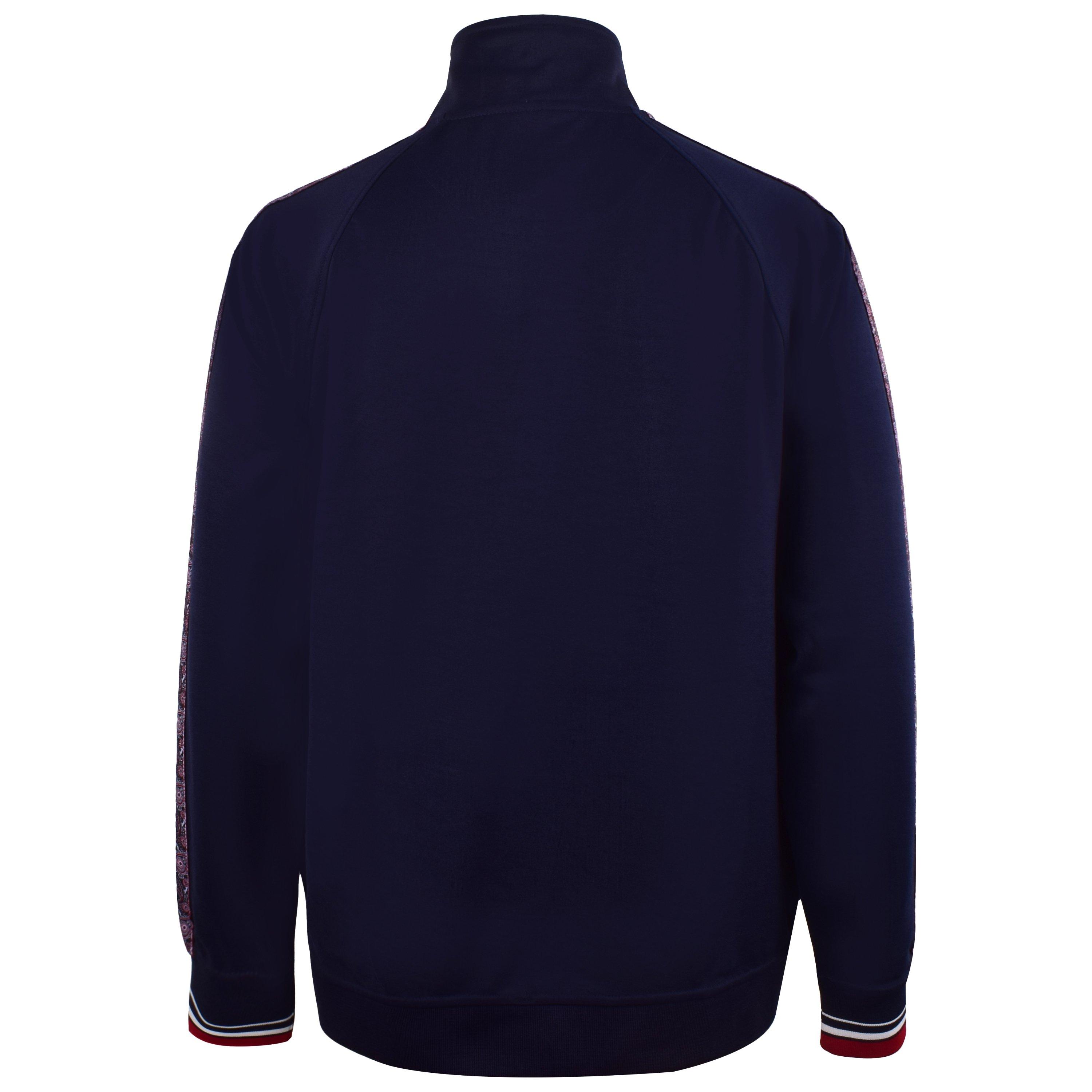 Marineblå - Pretty Green - Eclipse Tape Tracksuit Top - 2