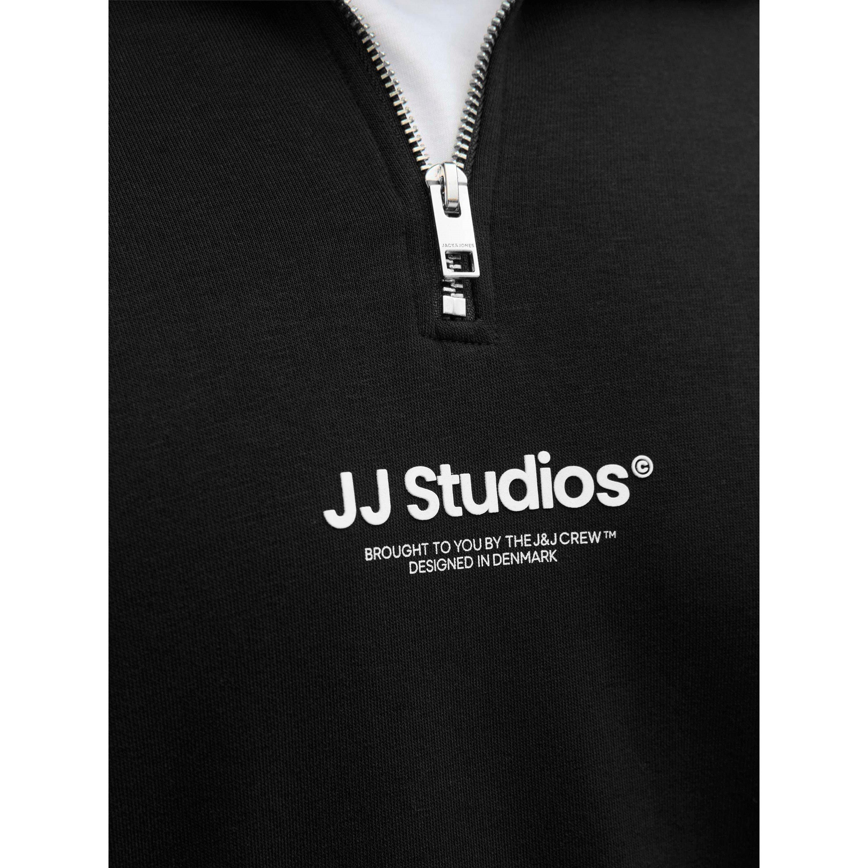 Nero - Jack and Jones - Jack + Soho Sweat Qr Sn63 - 4