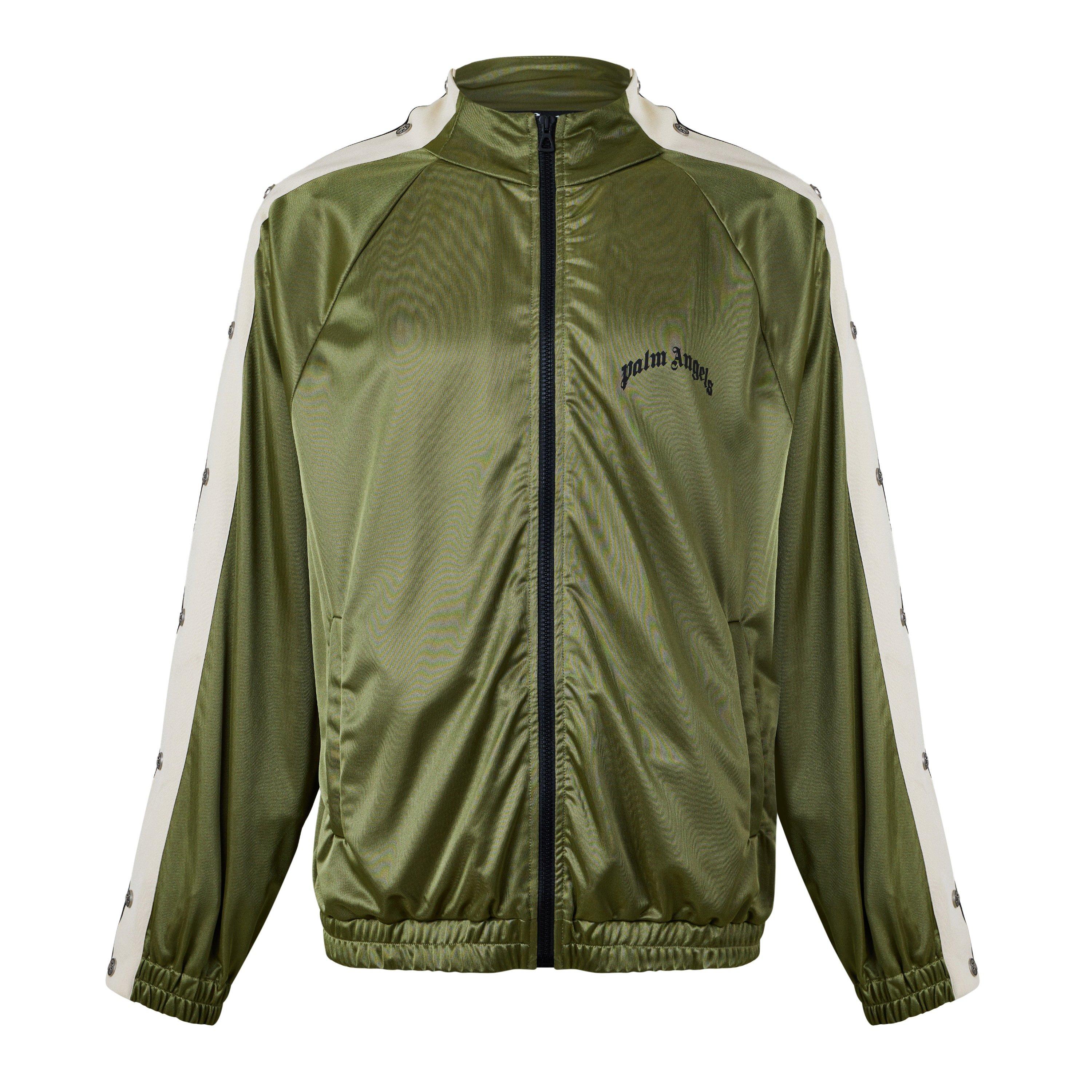 Military Green - Palm Angels - Palm Boxer Track Top Sn61 - 1