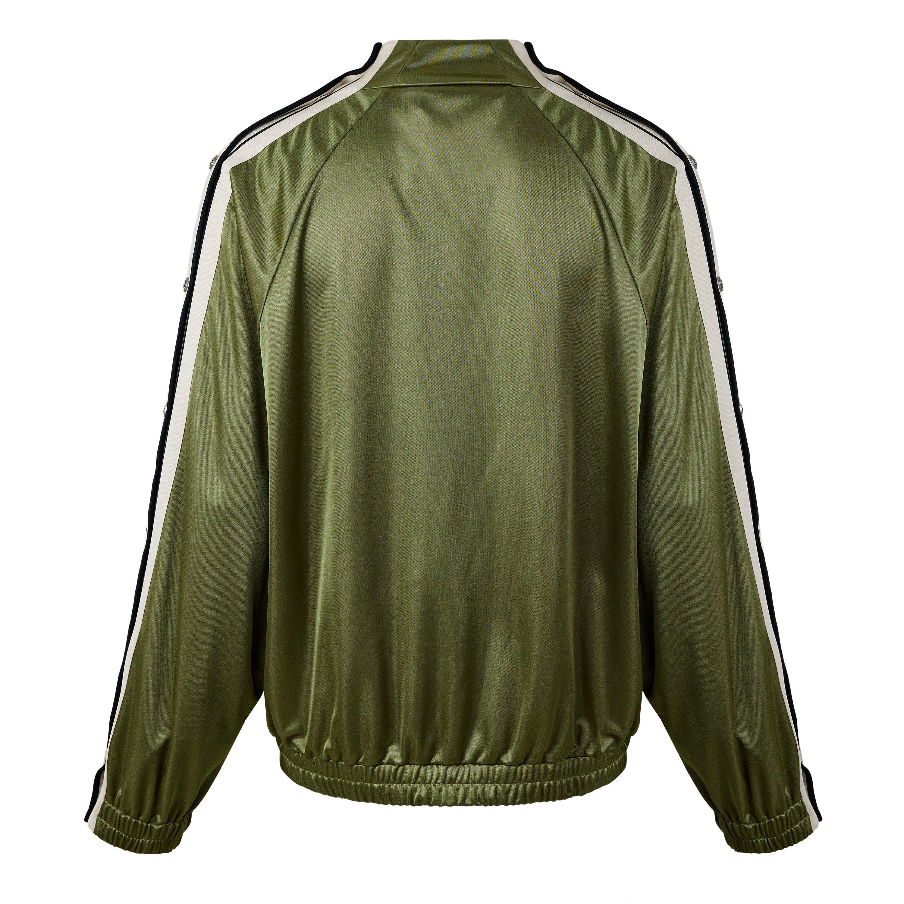 Military Green - Palm Angels - Palm Boxer Track Top Sn61 - 2