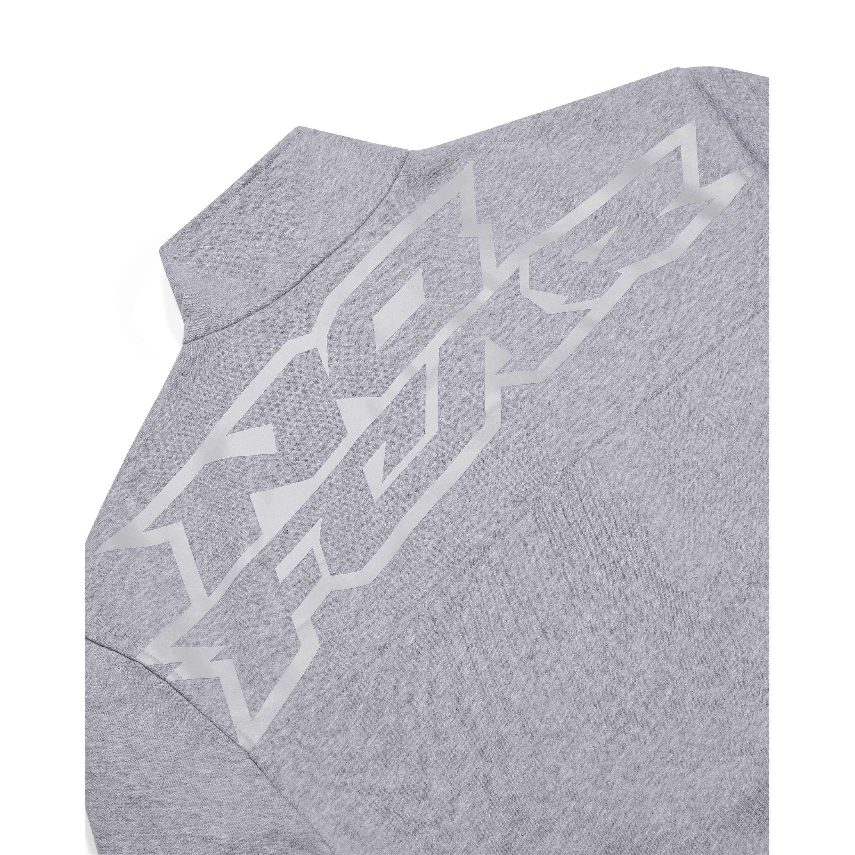 Black/Grey Marl - No Fear - Men's Reversible Track Jacket - 10