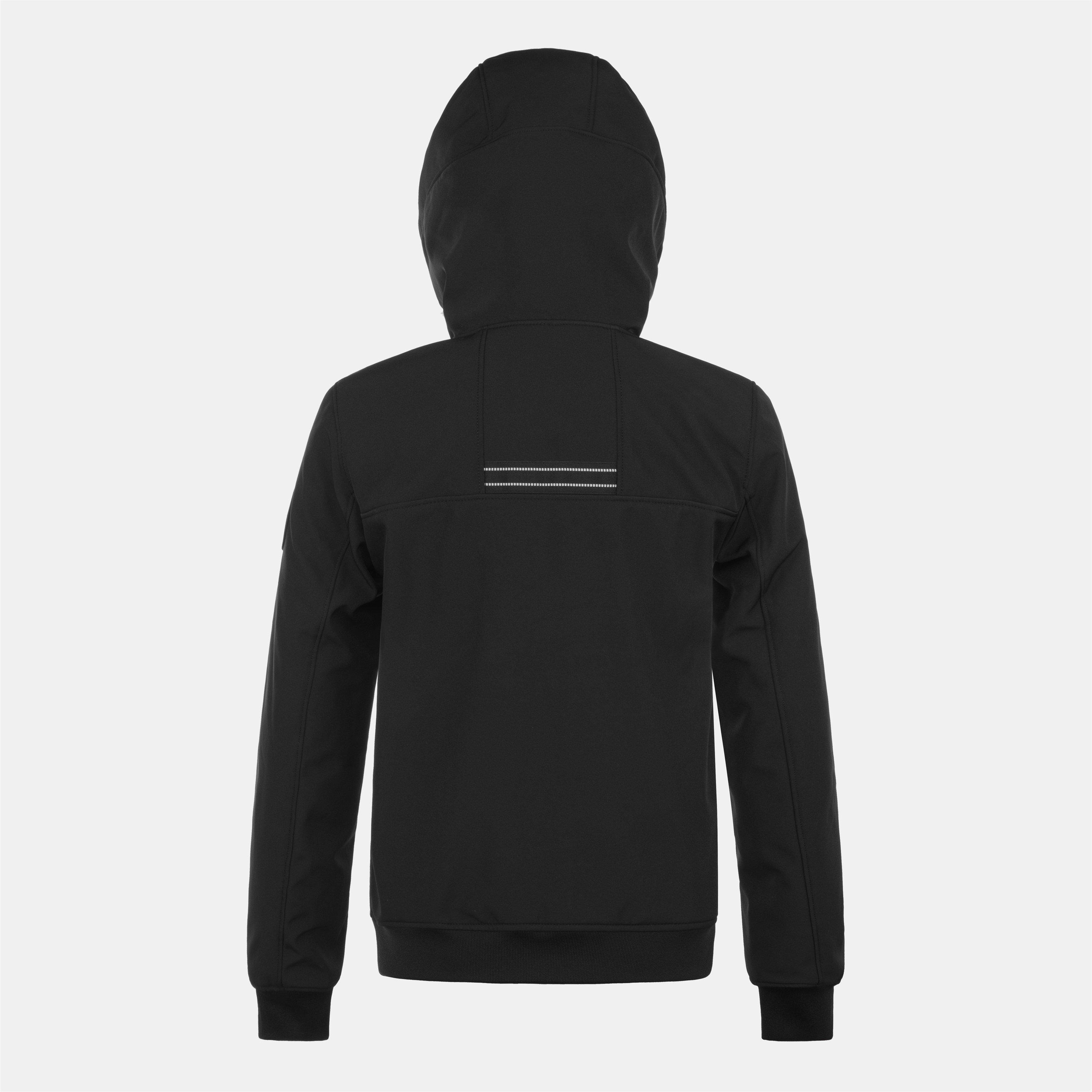 Black - Arctic Army - Kids' Bathurst Weather Resistant Long Sleeve Softshell Jacket - 2