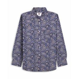 Lambretta Long Sleeve Paisley Shirt