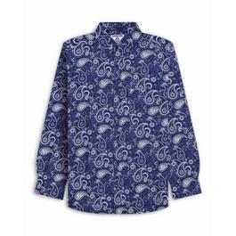 Lambretta Long Sleeve Paisley Shirt