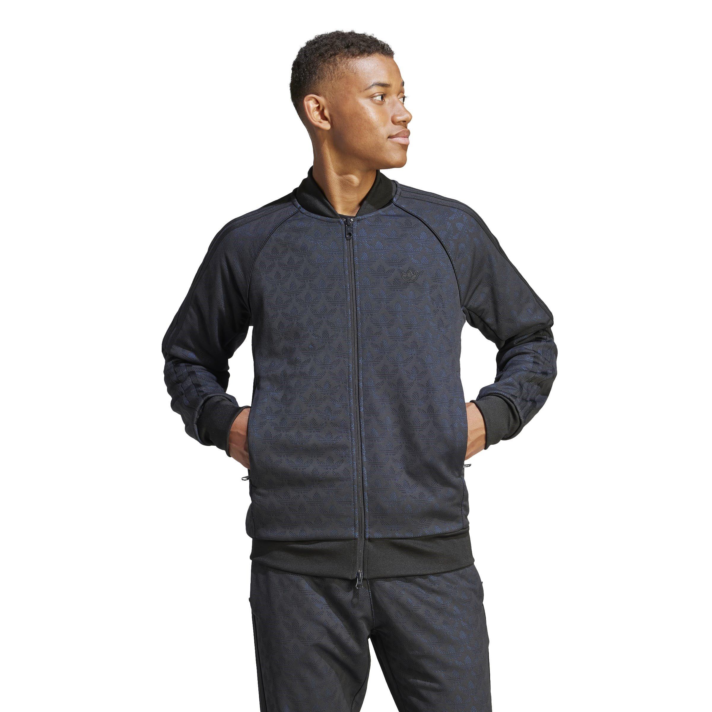 Black - adidas - Mono Tracksuit Top - 2