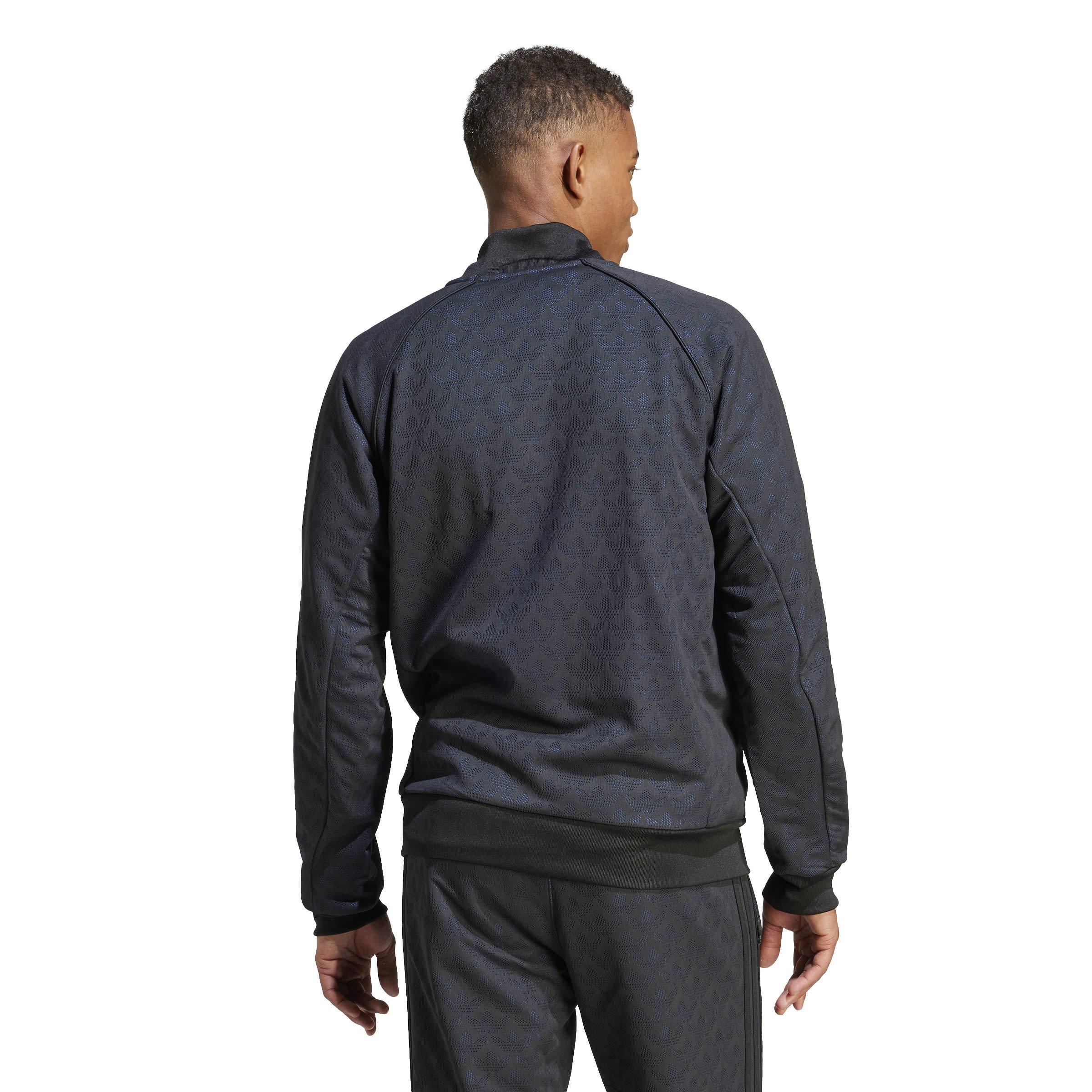 Black - adidas - Mono Tracksuit Top - 3