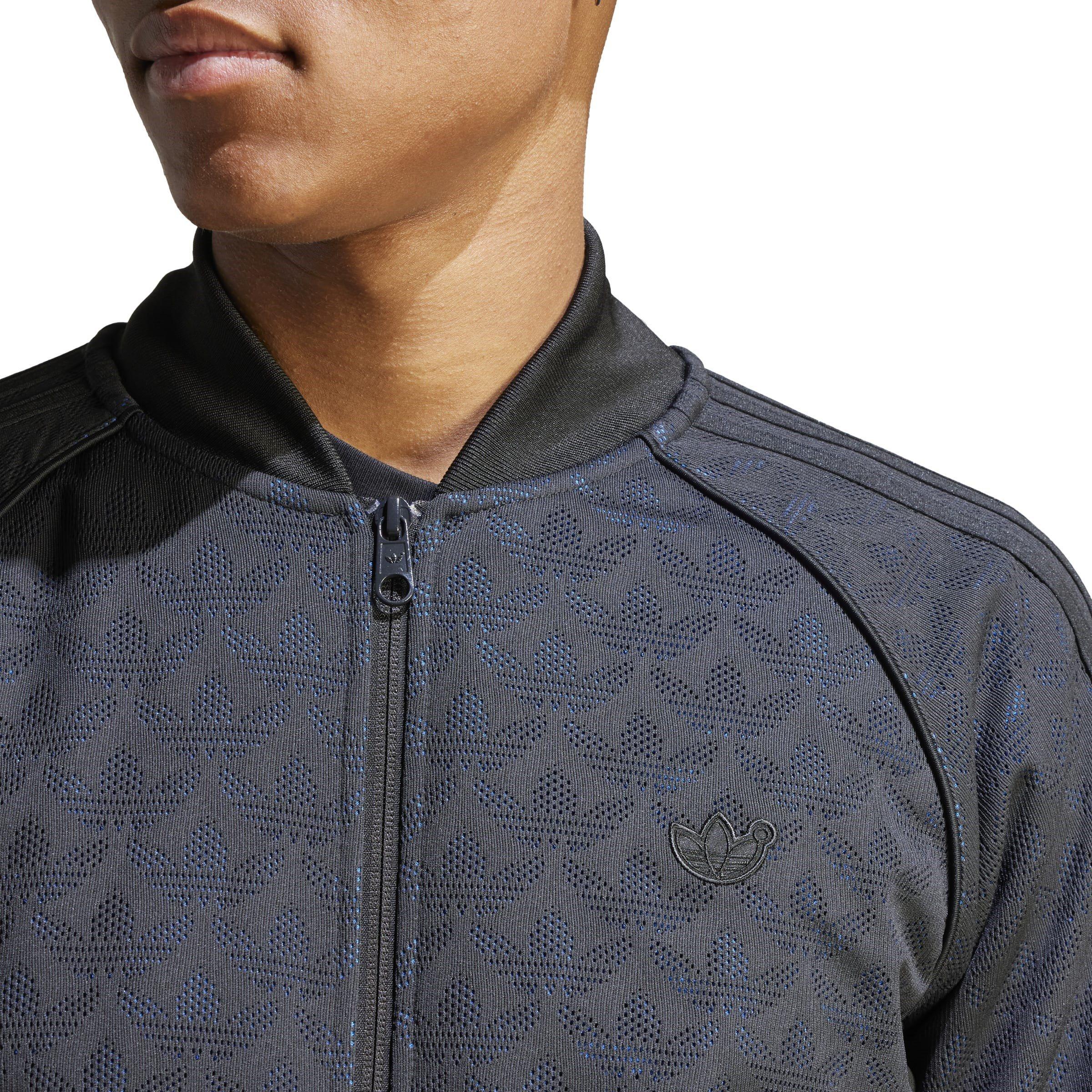 Black - adidas - Mono Tracksuit Top - 6