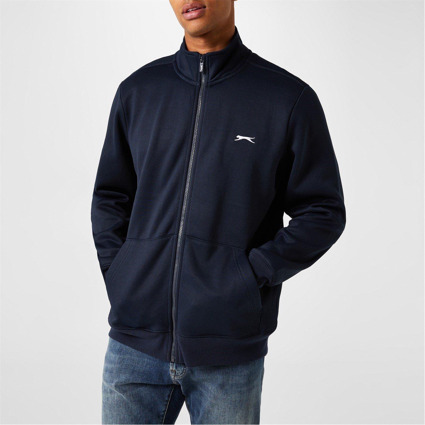 Navy - Slazenger - Full Zipped Jacket Mens - 3