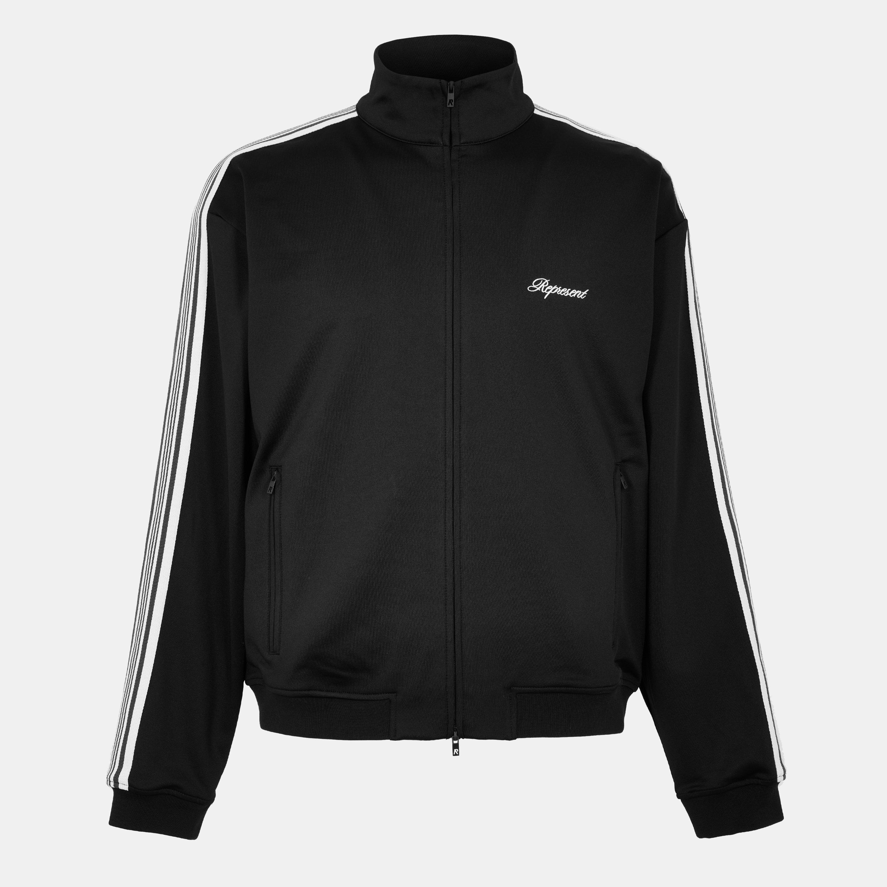 Represent Men's Taped Track Jacket - Jet Black - S
