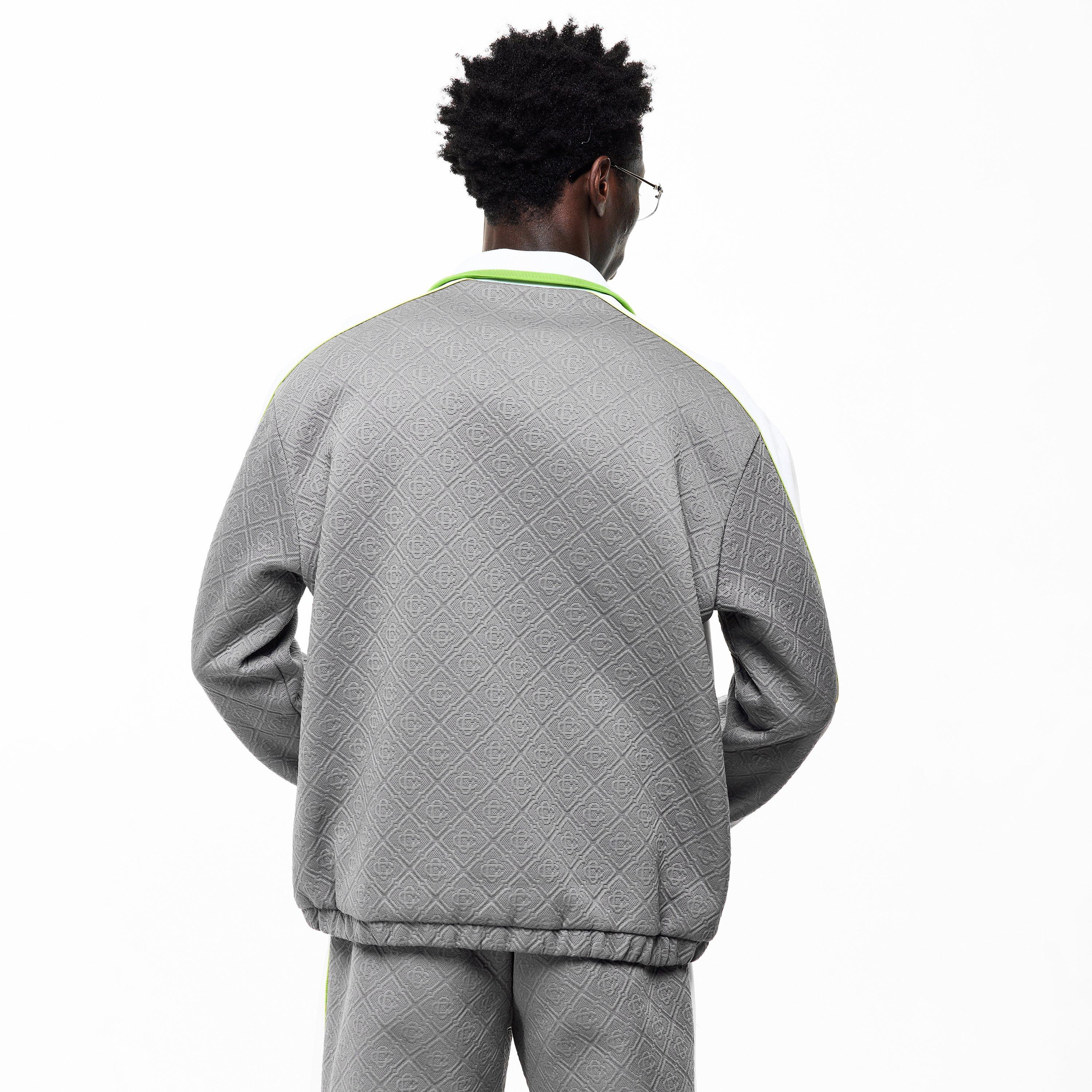 Grey/White - Casablanca - Men's Tracksuit Top - 4
