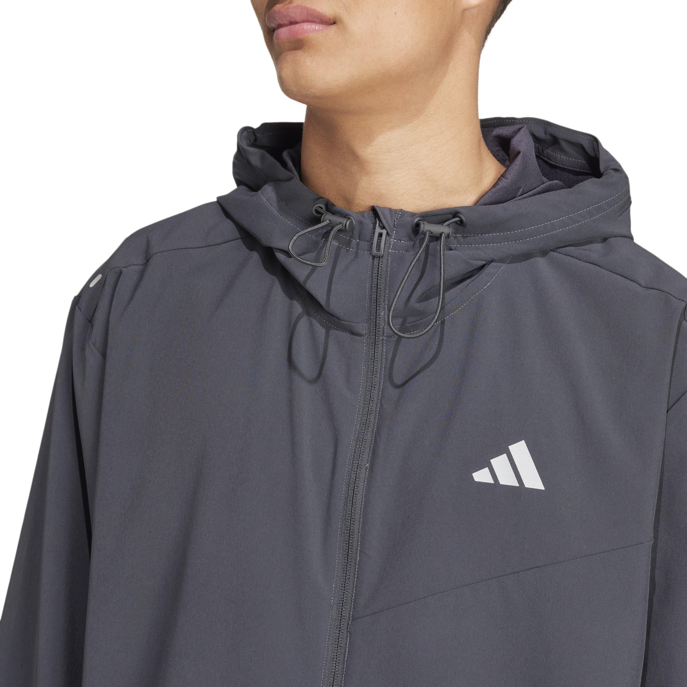 Carbon - adidas - 3-Stripe Tracksuit Top Mens - 5