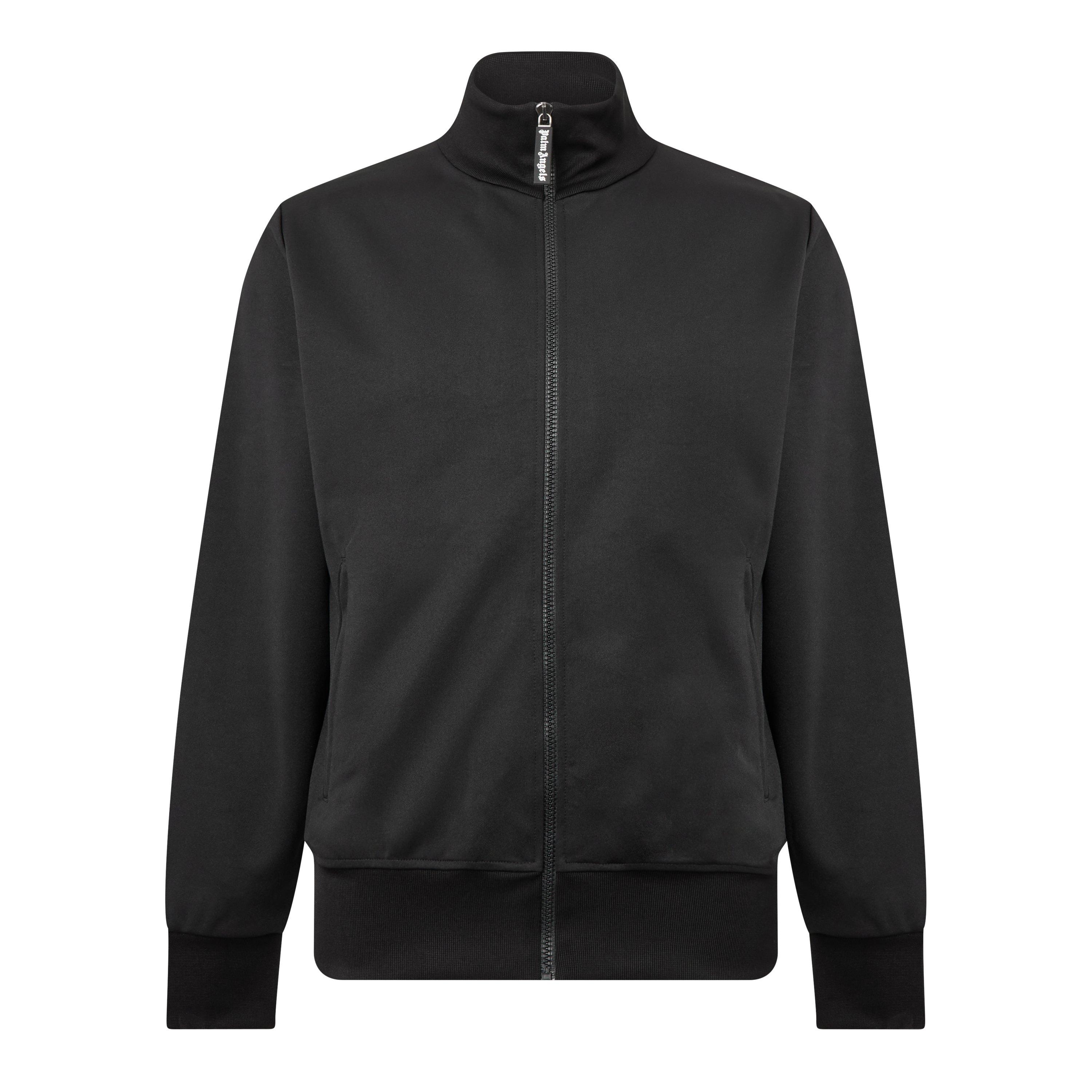 Palm Angels Curve Track Jacket - Black - XS