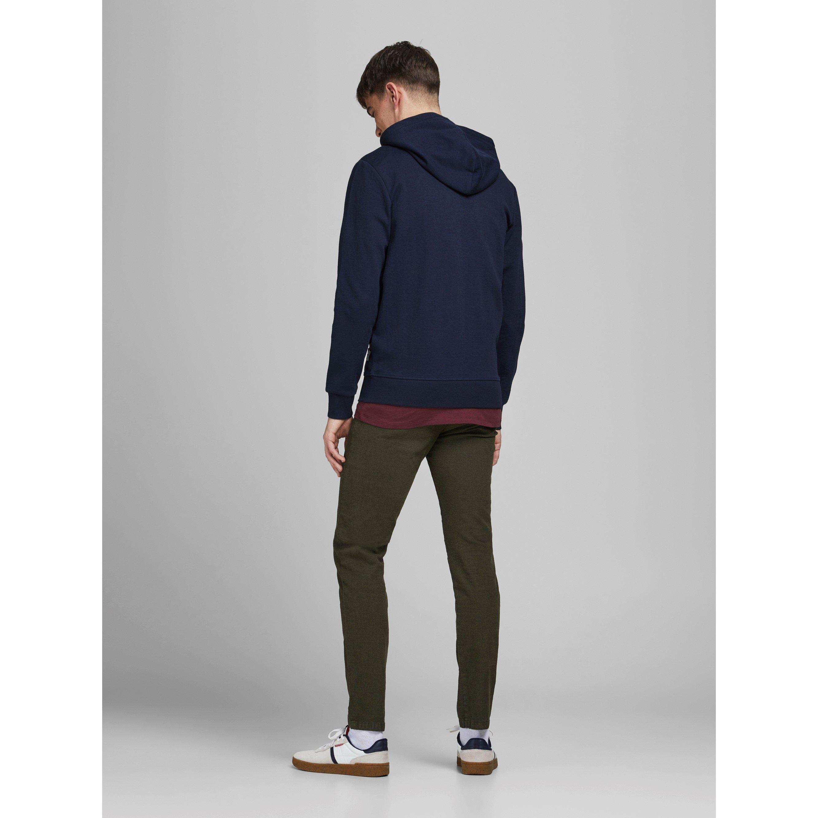 Navy Blazer - Jack and Jones - Basic Zip Up Hoodie - 6
