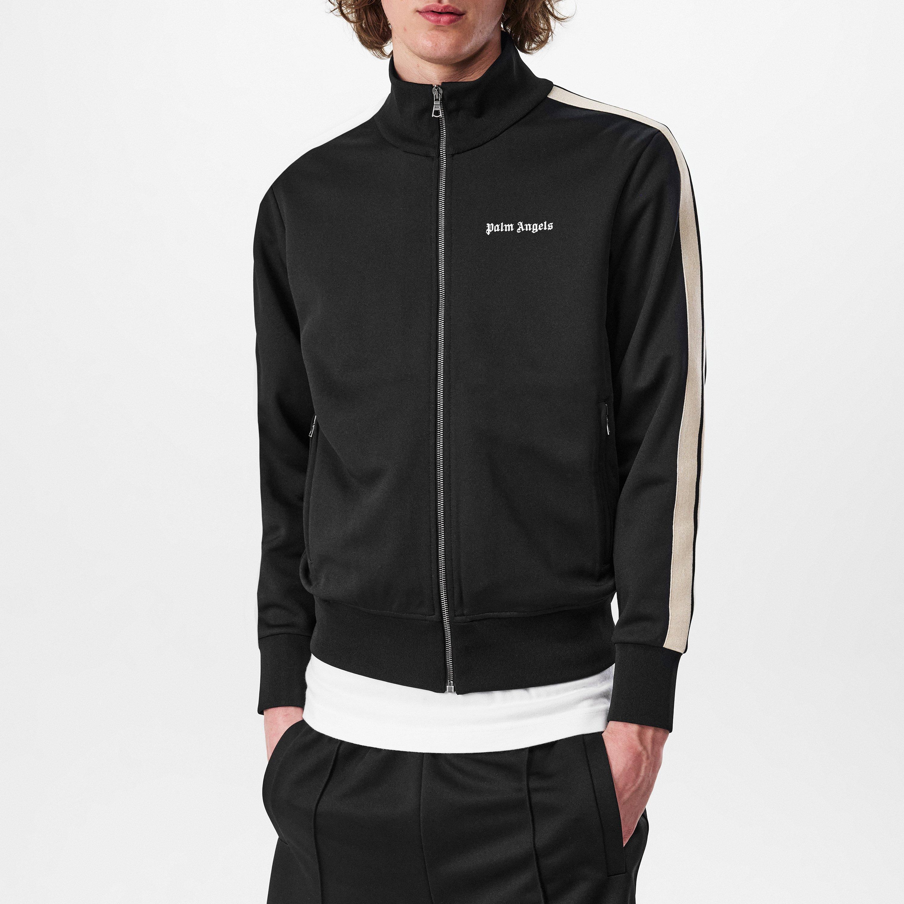 Black - Palm Angels - Classic Tracksuit Jacket - 3