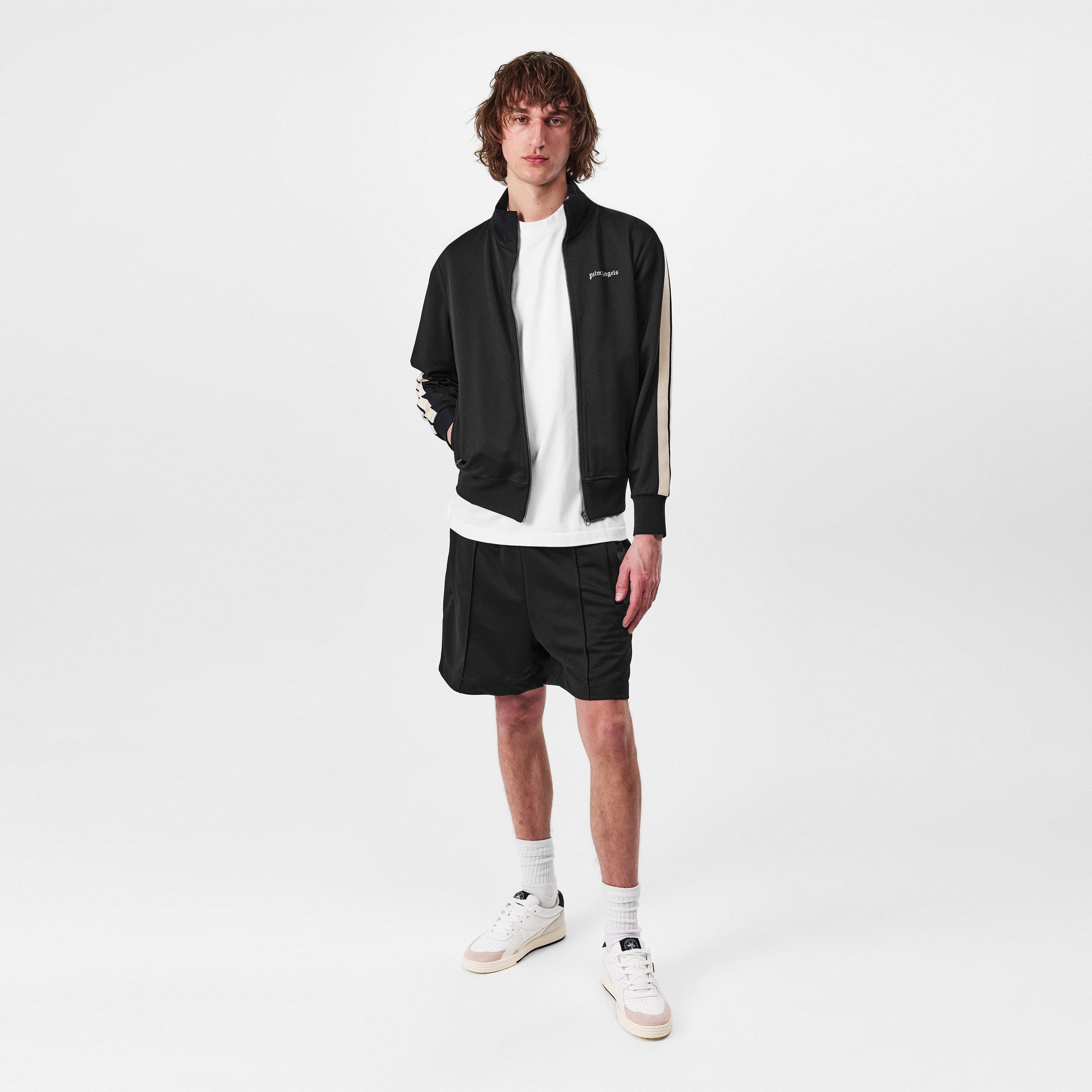 Black - Palm Angels - Classic Tracksuit Jacket - 5