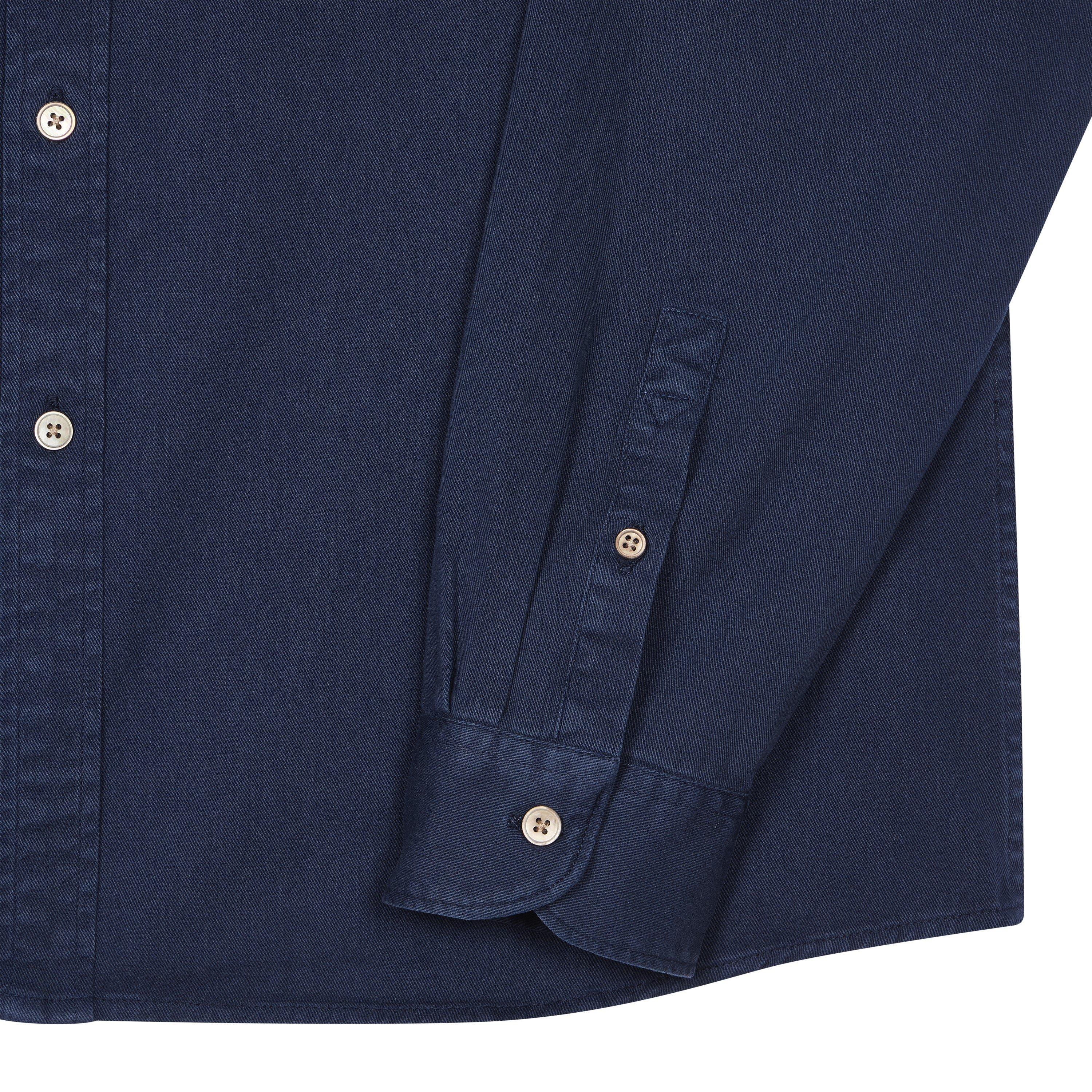 Navy 49 - PS Paul Smith - Men's Zebra Long-Sleeve Plain Shirt - 5