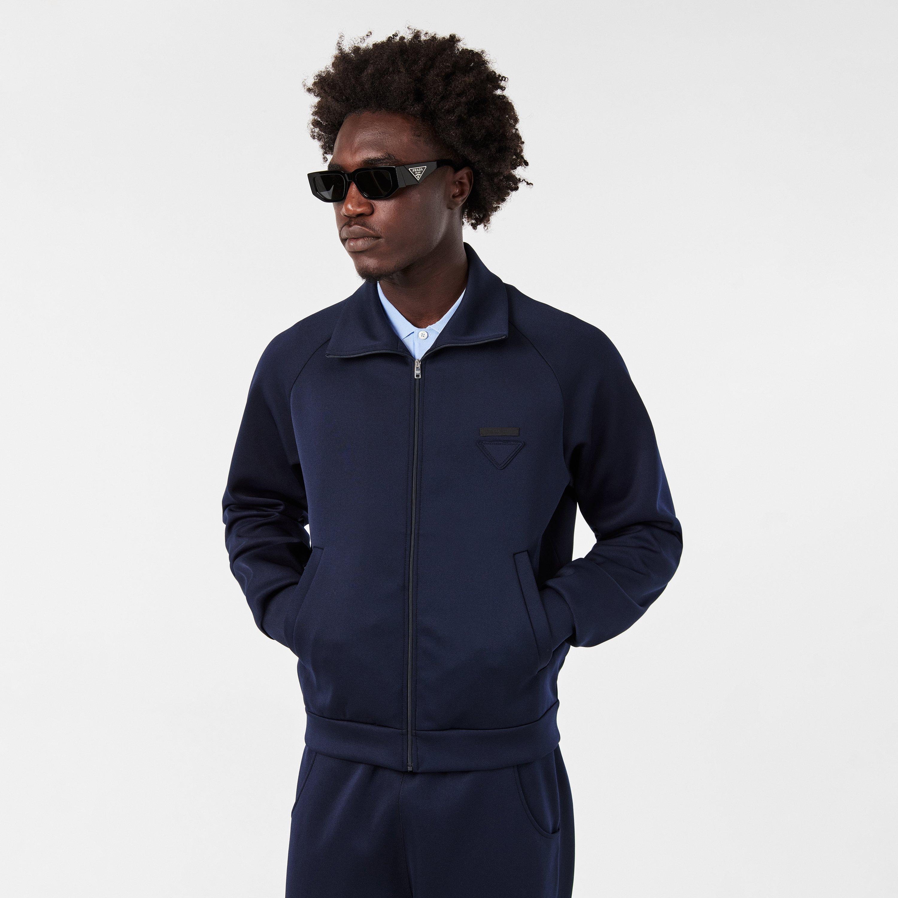 Navy - Prada - Men's Tracksuit Top - 3