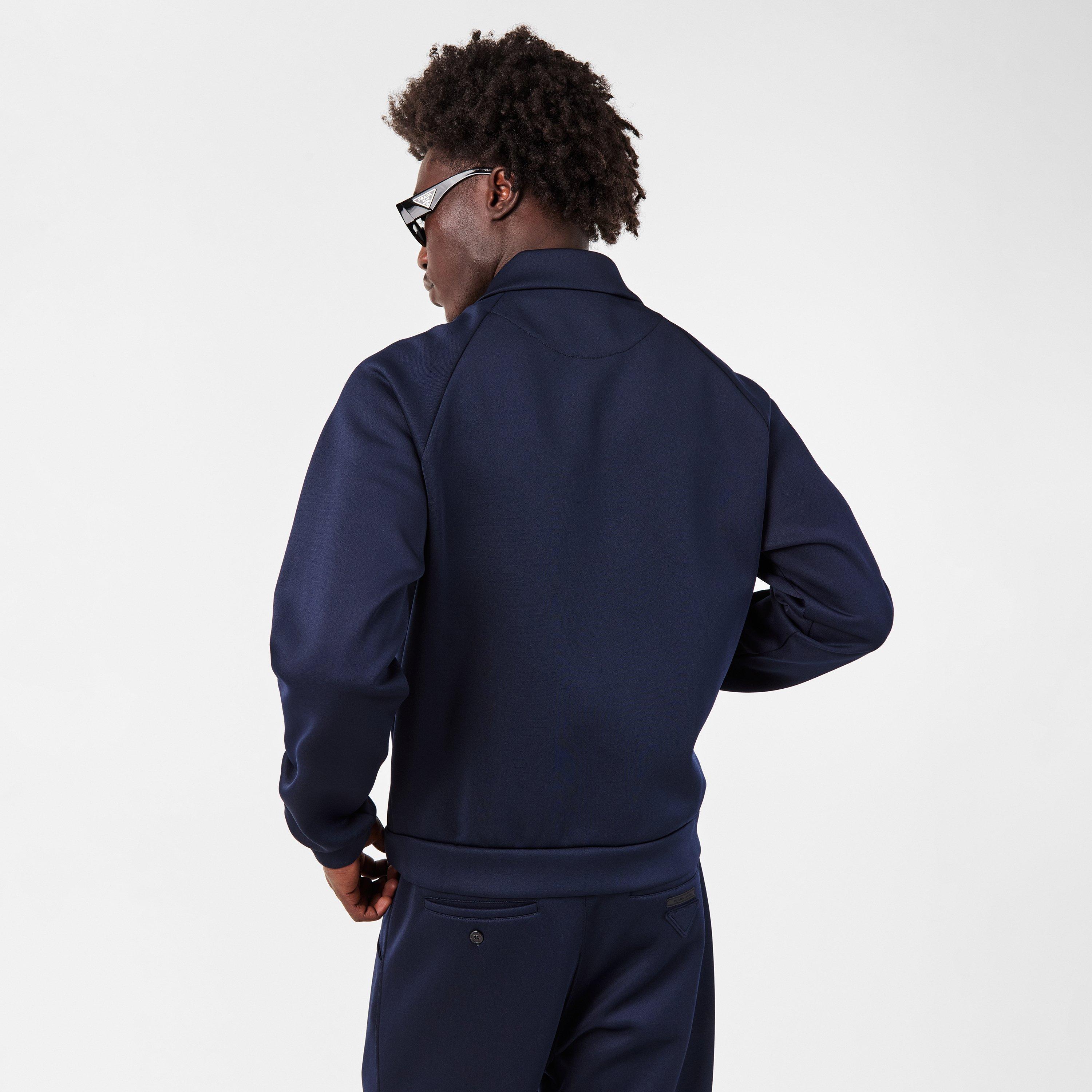 Navy - Prada - Men's Tracksuit Top - 4