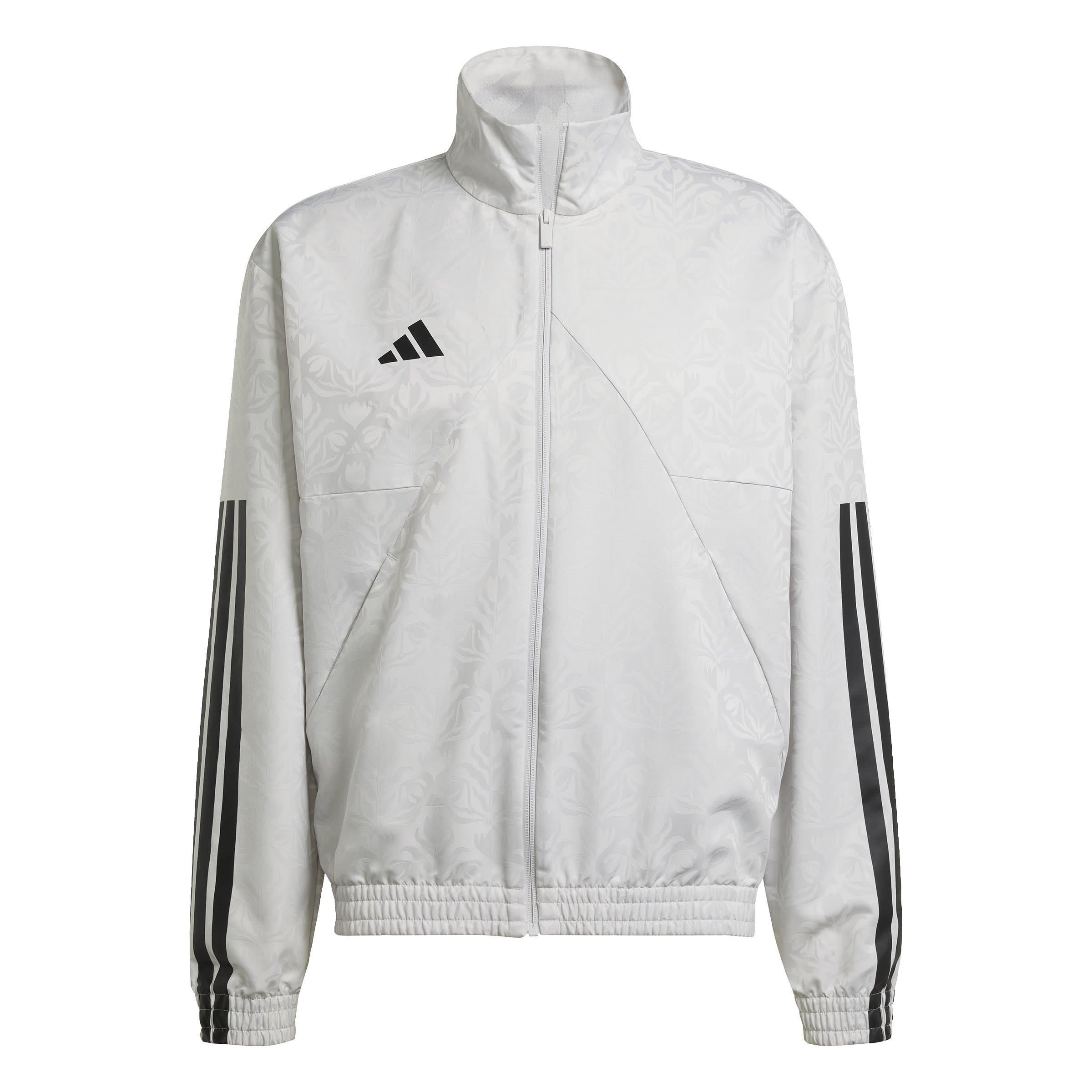 Grey/Black - adidas - House of Tiro Common Goal Woven Track Top Mens - 1