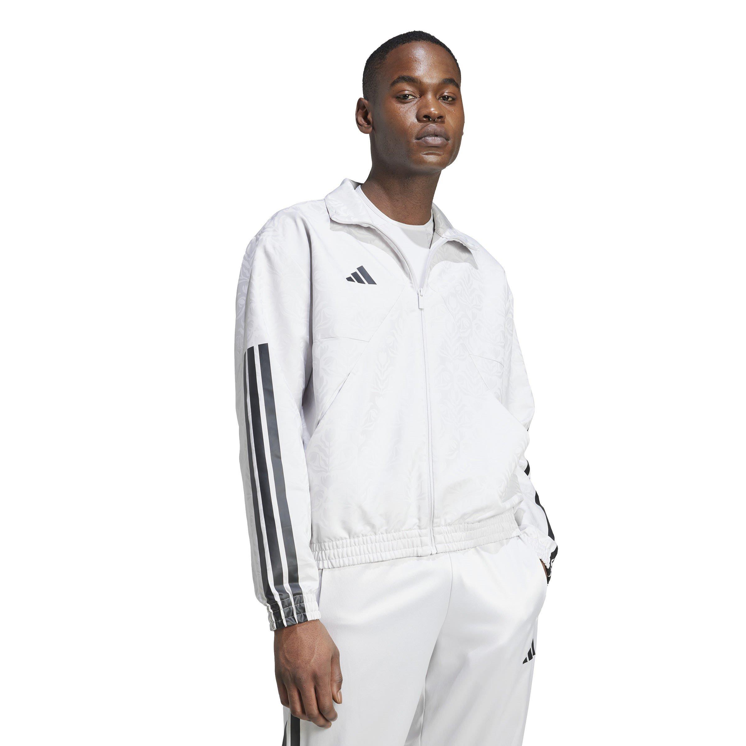 Grey/Black - adidas - House of Tiro Common Goal Woven Track Top Mens - 4