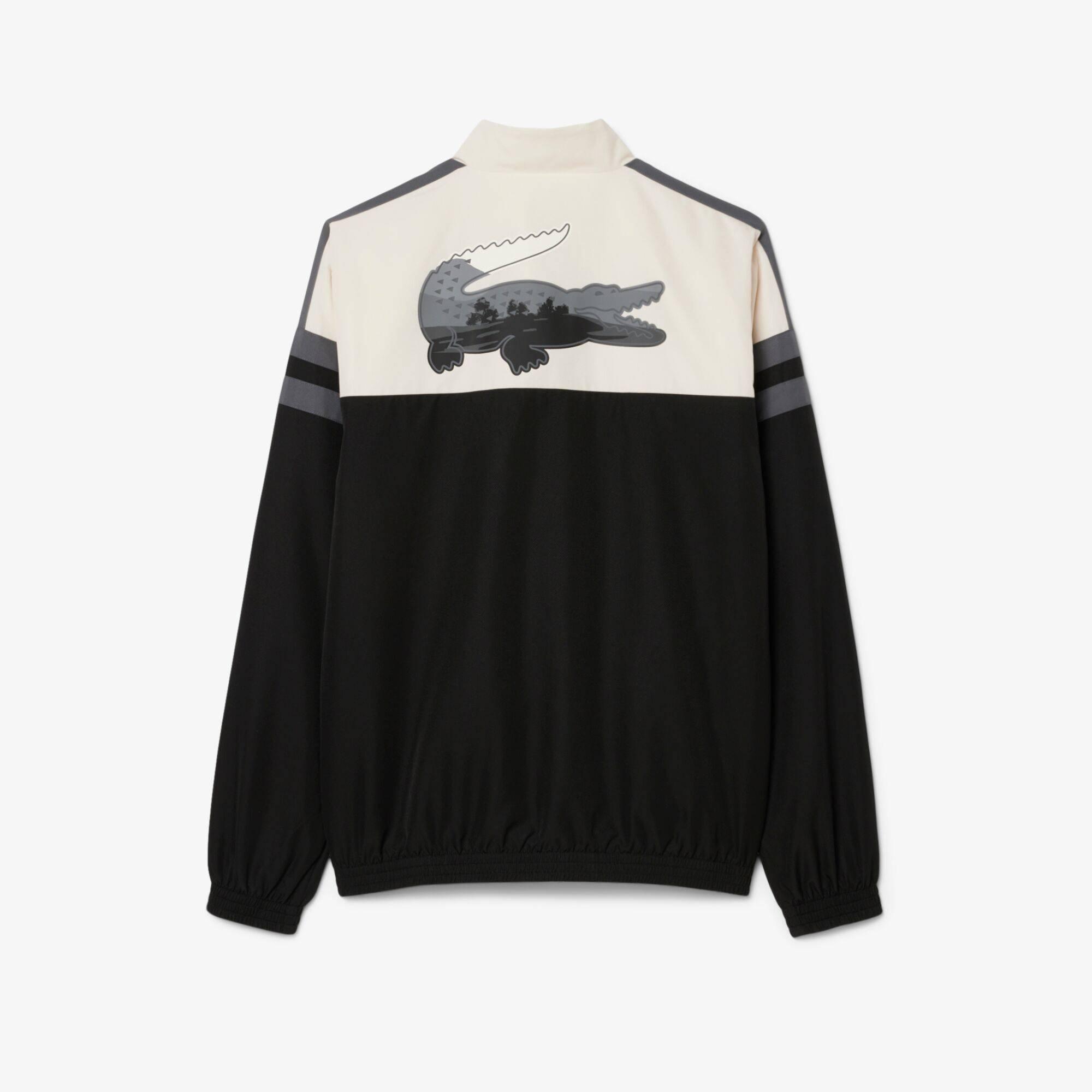 Black A5I - Lacoste - Men's Croc Tracksuit Top - 3