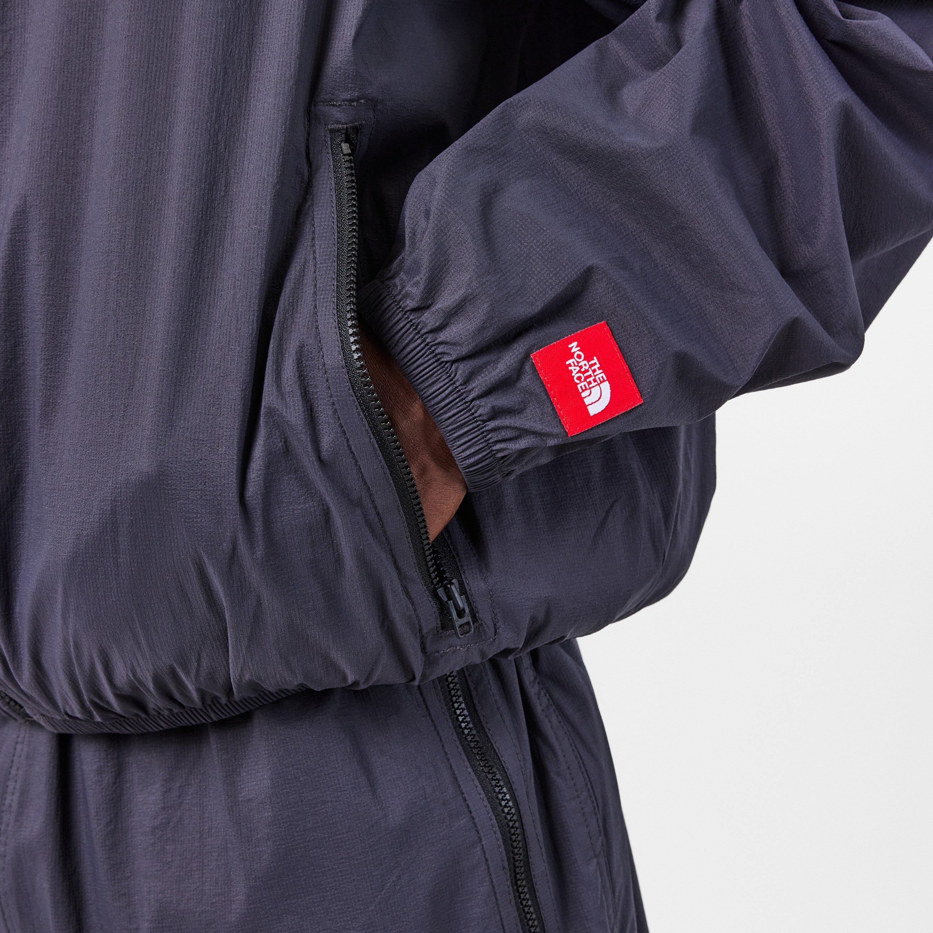 Obsidian Black - The North Face - Men's Redbox Packable Hooded Tracksuit Top - 5