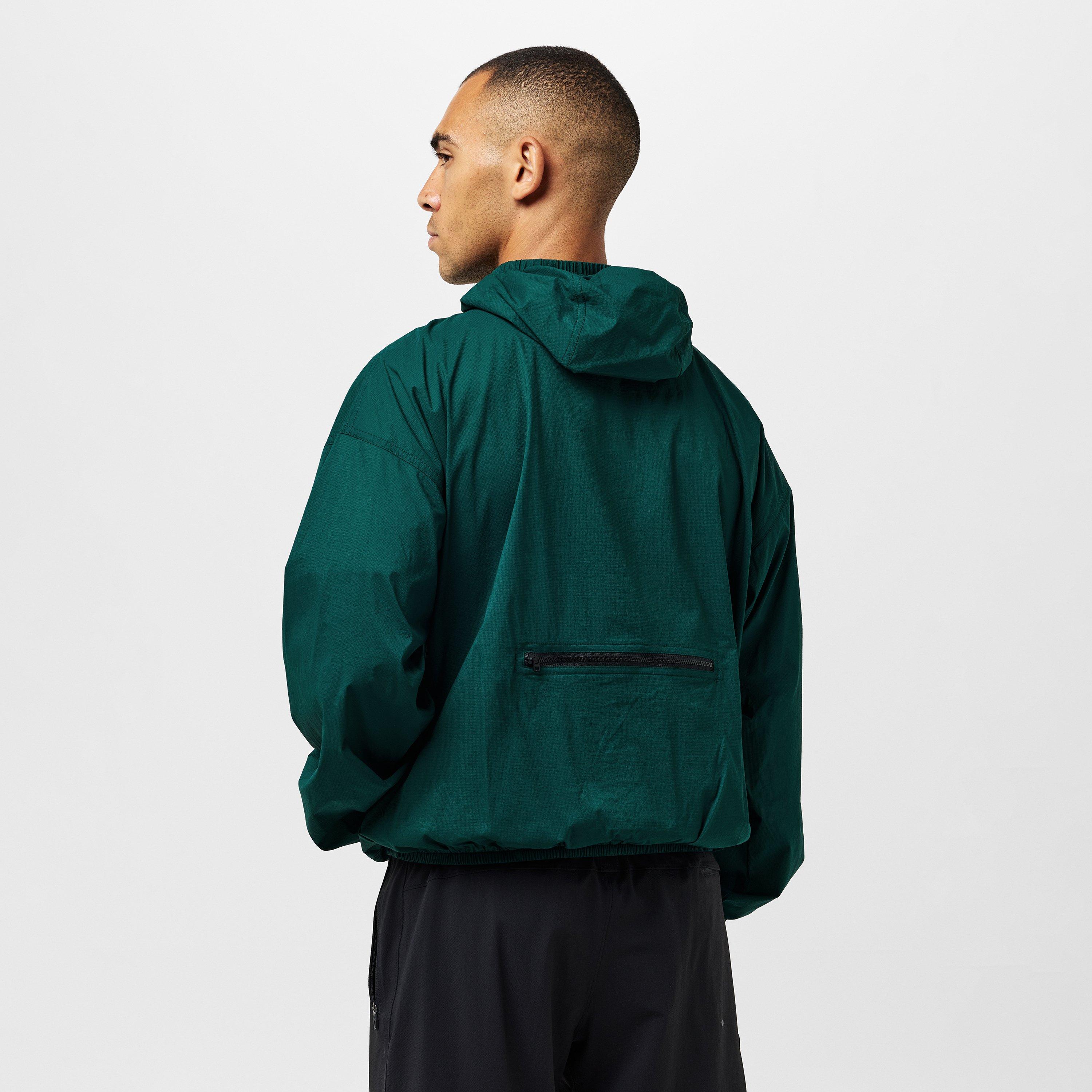 Hunter Green - The North Face - Men's Redbox Packable Water Repellent Hooded Tracksuit Top - 4