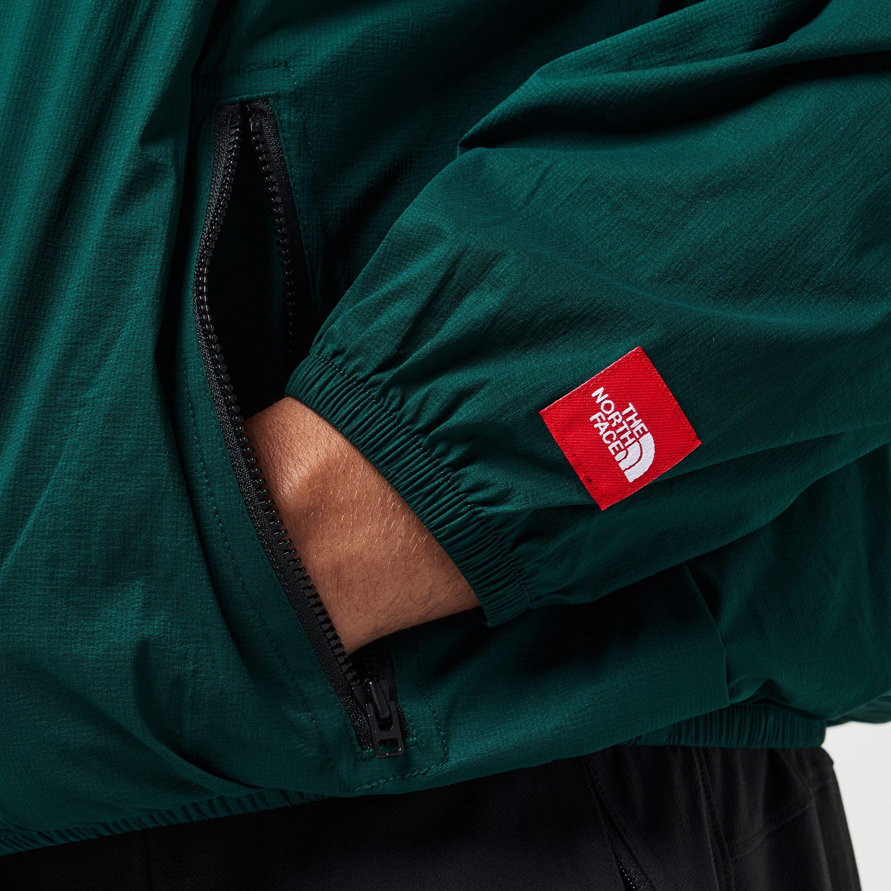 Hunter Green - The North Face - Men's Redbox Packable Water Repellent Hooded Tracksuit Top - 5