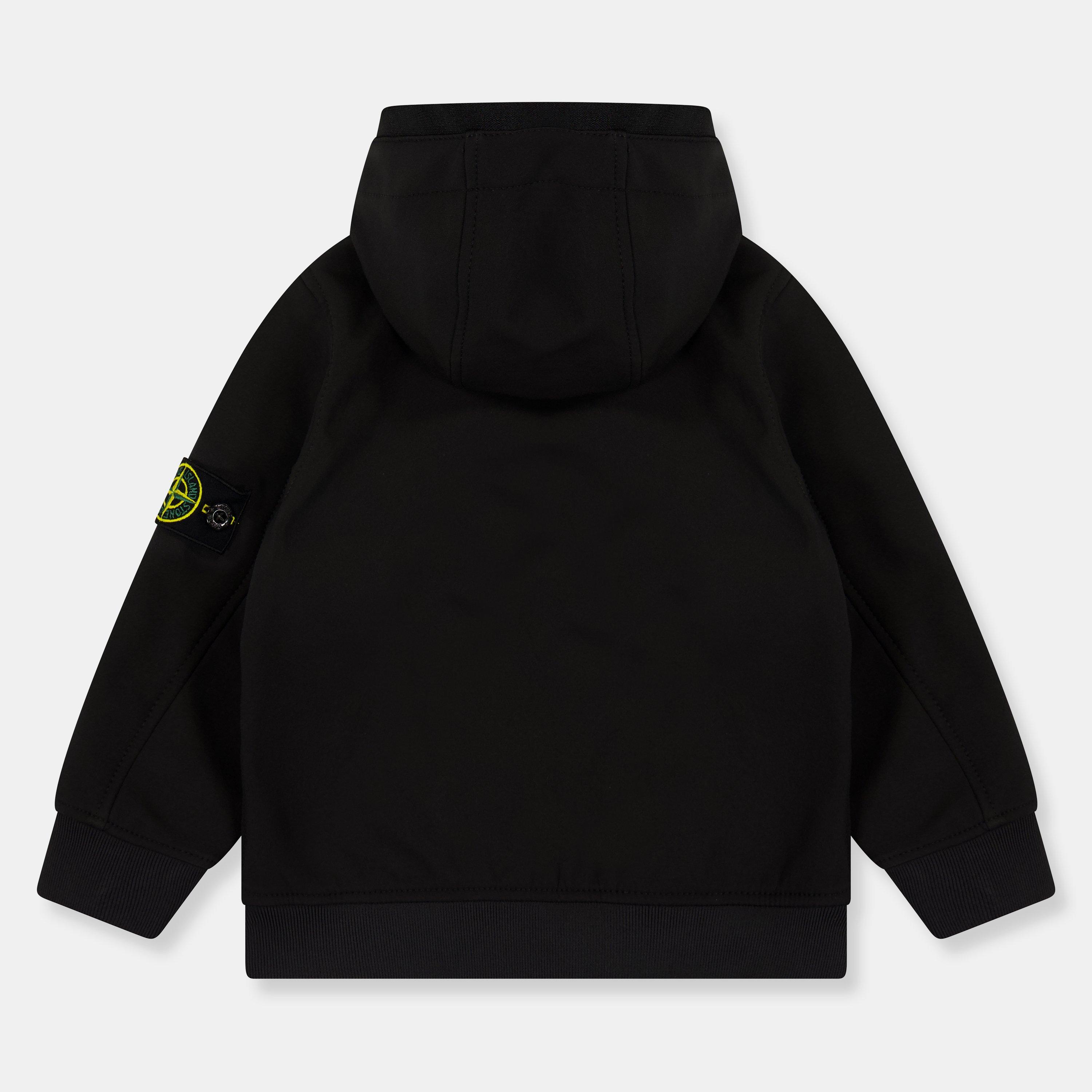 Black V0029 - Stone Island - Kids' Technical Softshell Jacket - 2
