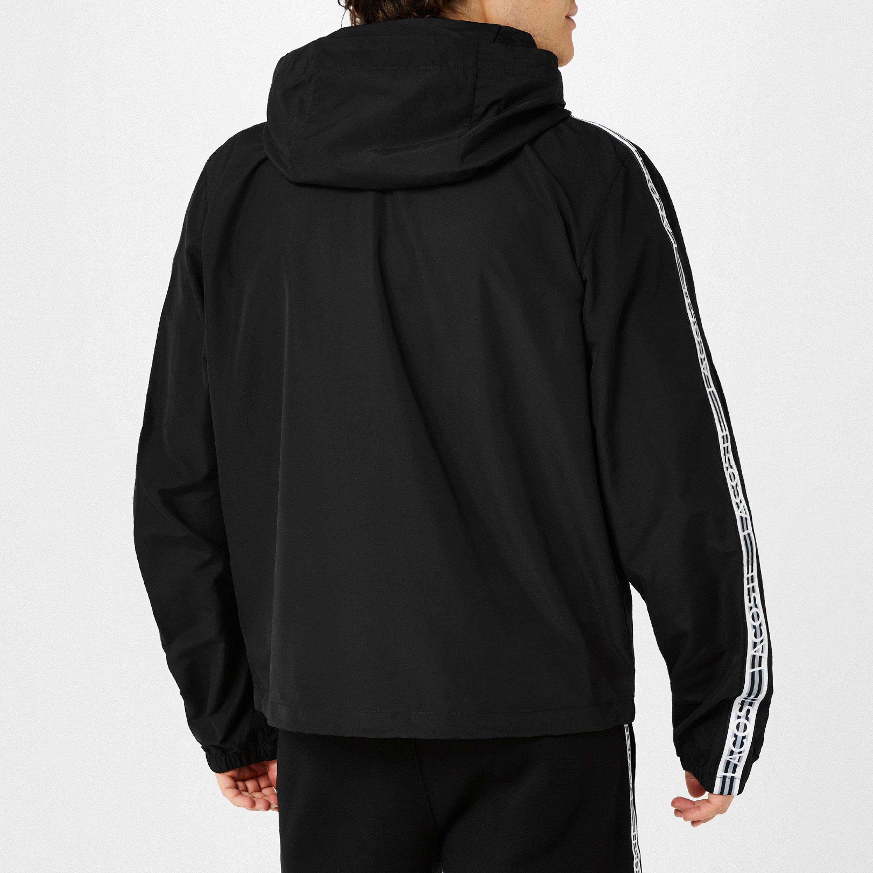 Sort 031 - Lacoste - Logo Tape Jacket - 3