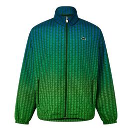 Lacoste Monogram Print Ombre Tracksuit Top