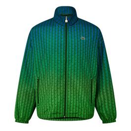 Lacoste Monogram-Print Ombre Tracksuit Top